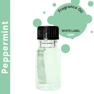 10 ml Peppermint Fragrance Oil - UNLABELLED - 1 Piece (ULFO-50)
