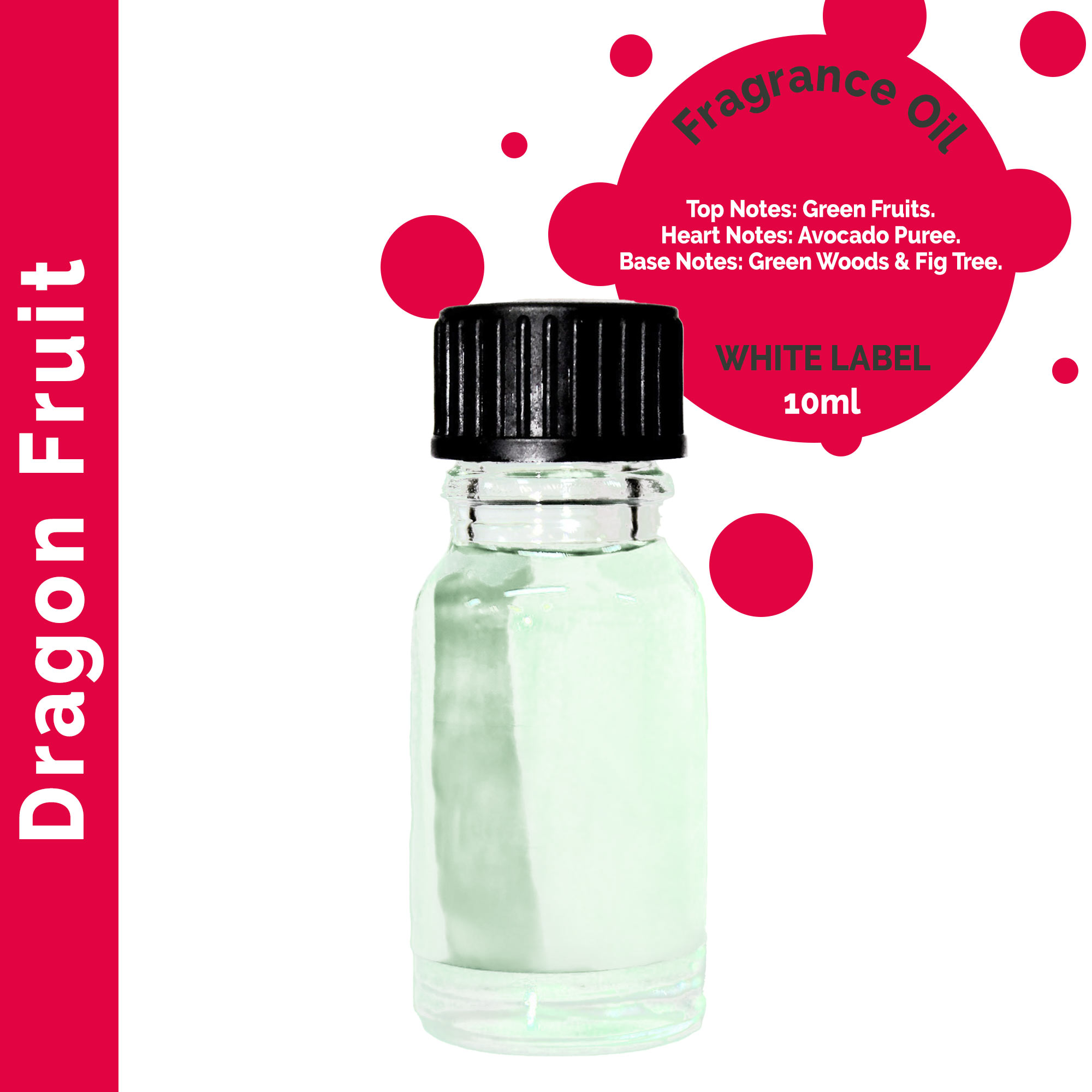 10ml Dragon Fruit Fragrance Oil 10ml - UNLABELLED - 1 Piece (ULFO-88)