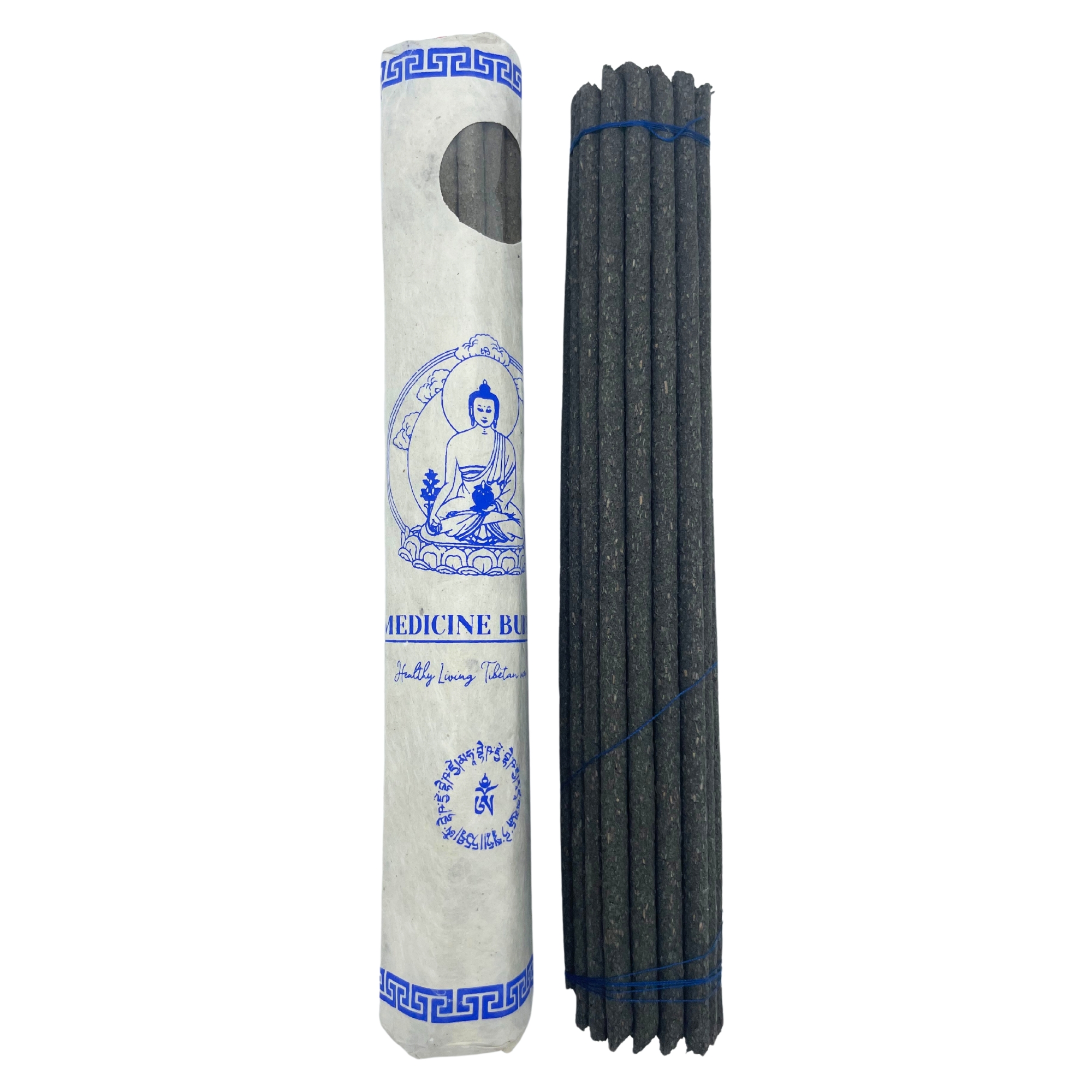 Rolled Pack of 30 Premium Tibetan Incense - Medicine Buddha - 1 Piece (TSI-04)
