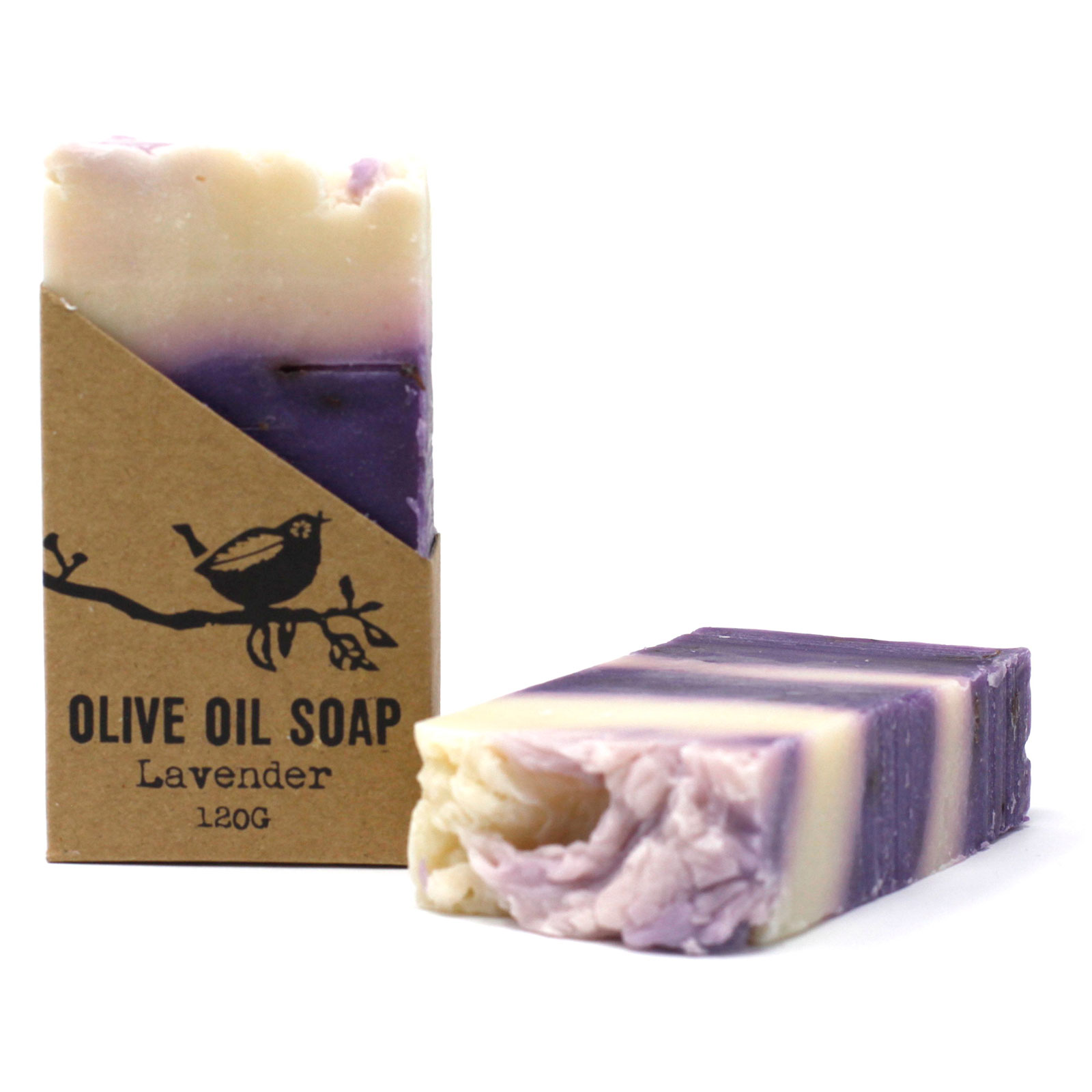 Lavender Pure Olive Oil Soap - 120g - 1 Piece (ACOSS-02)