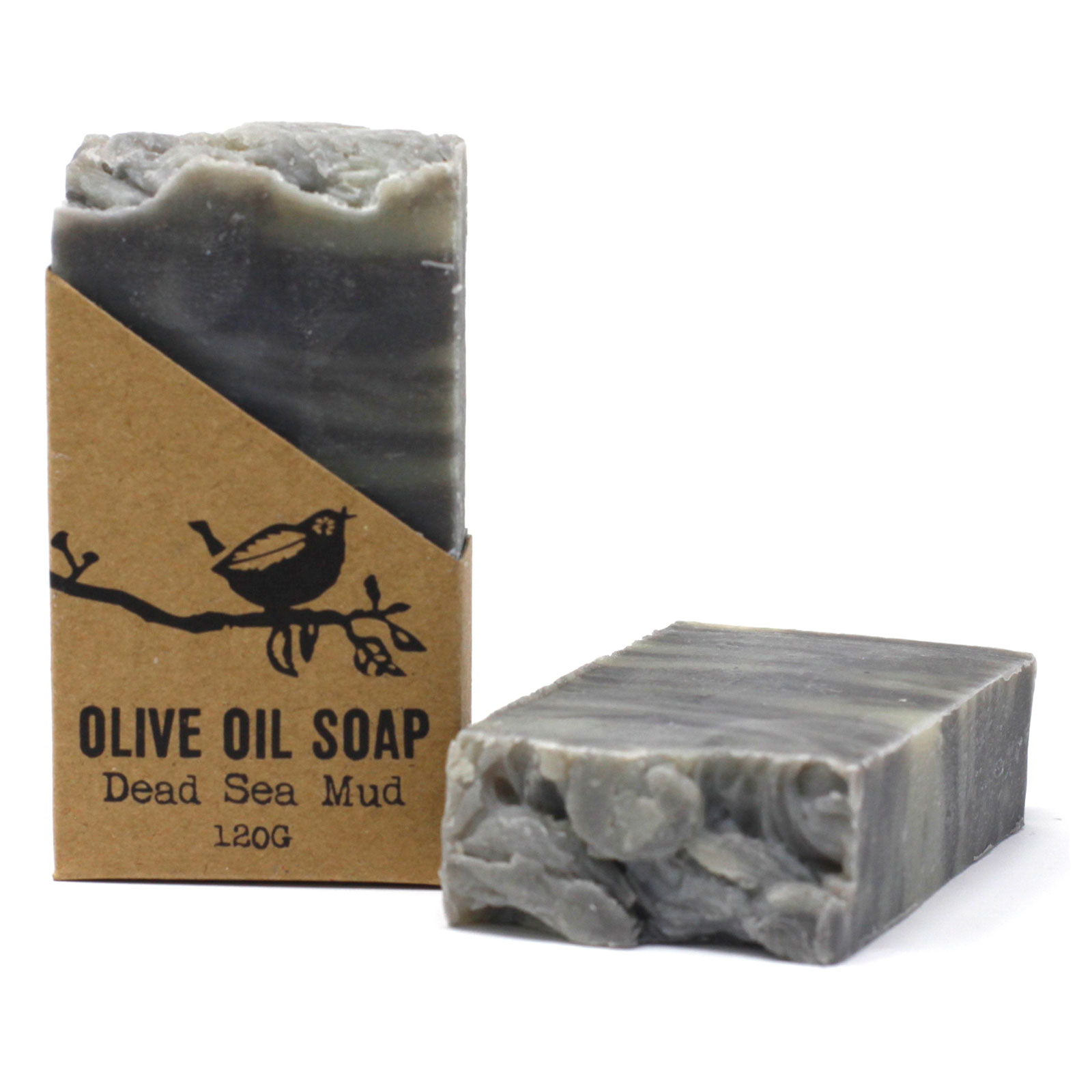 Dead Sea Mud Pure Olive Oil Soap - 120g - 1 Piece (ACOSS-03)