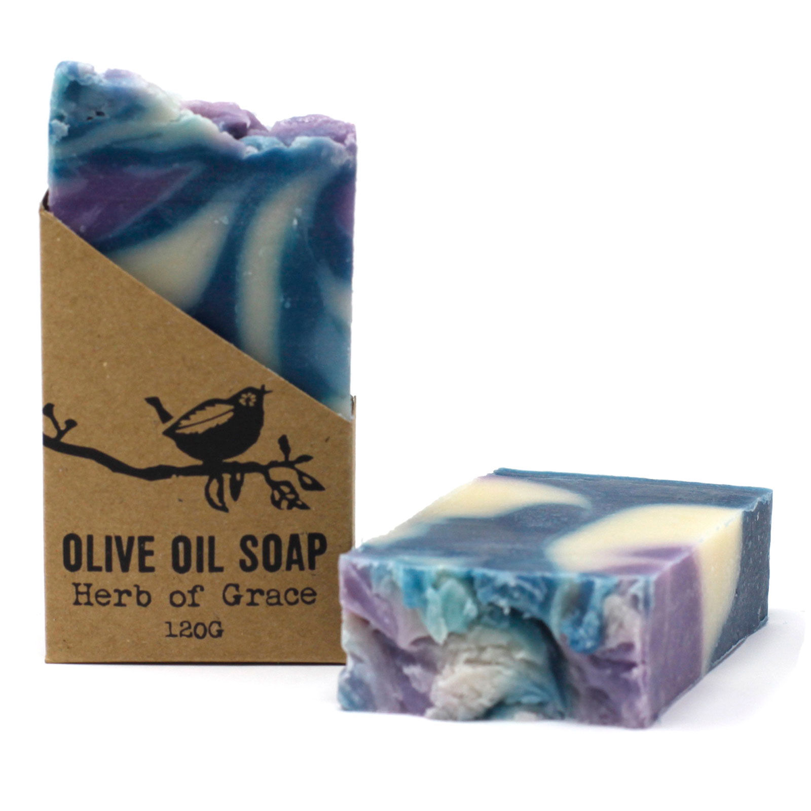 Herb of Grace Pure Olive Oil Soap - 120g - 1 Piece (ACOSS-05)