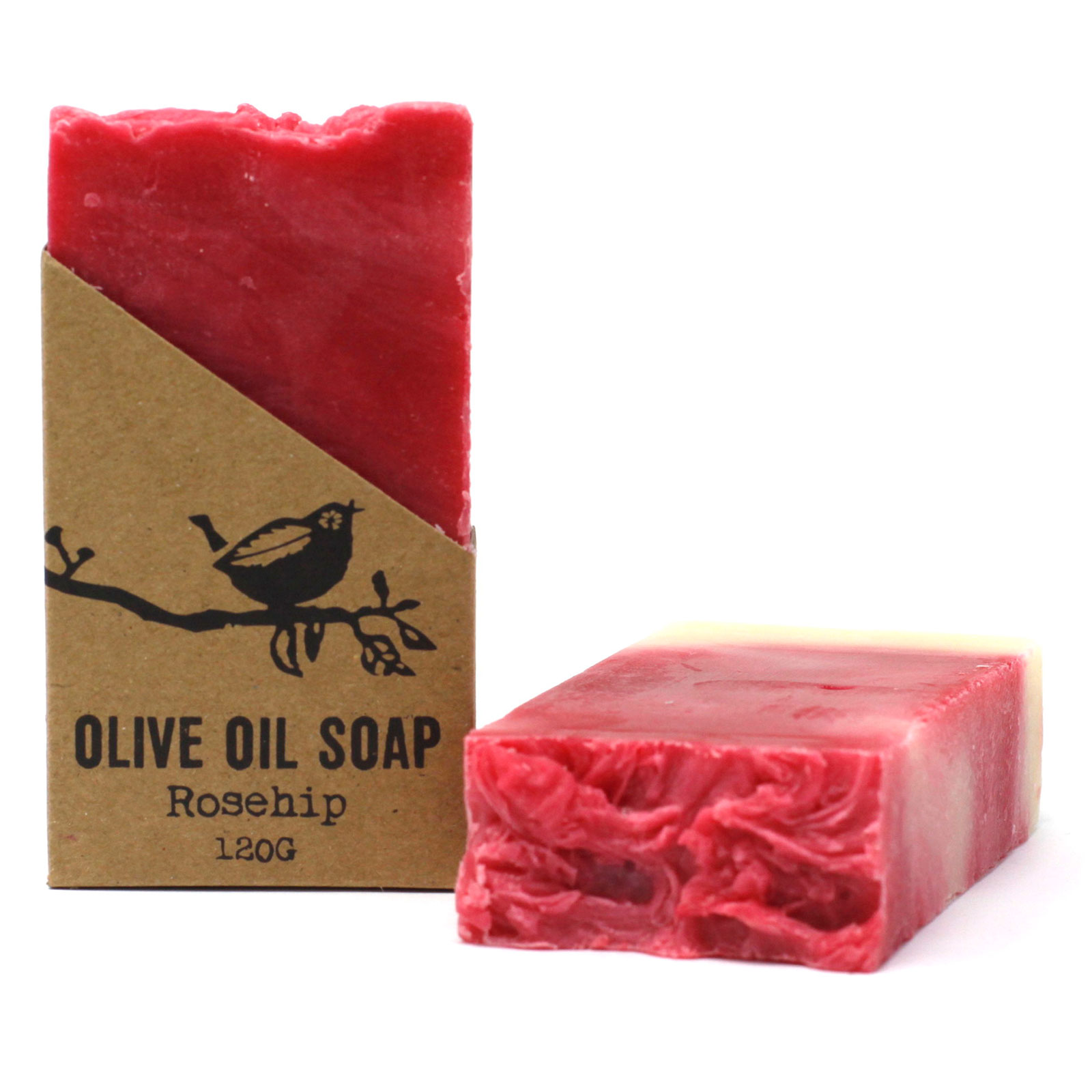 Rosehip Pure Olive Oil Soap - 120g - 1 Piece (ACOSS-06)