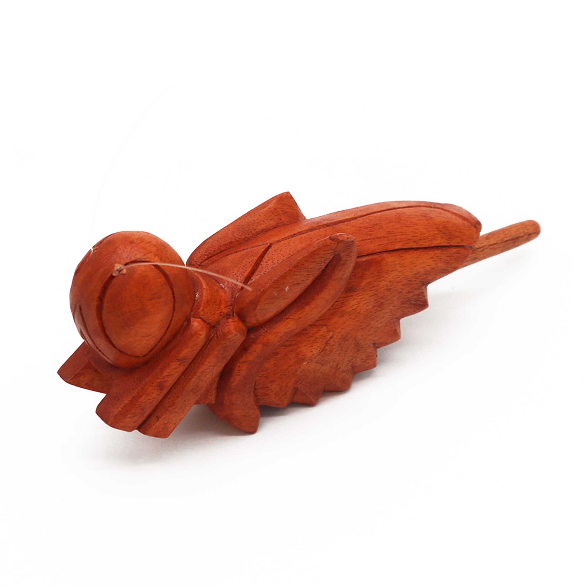 Churping Wooden Grasshopper - 1 Piece (DMI-03)