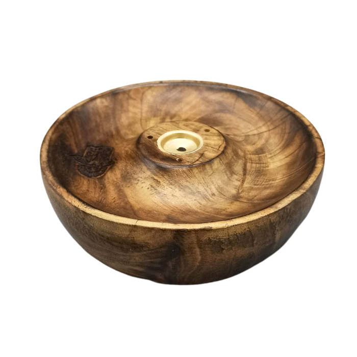 Incense Stick & Cone Burner Disc - Hamsa - 1 Piece (ISH-230M)