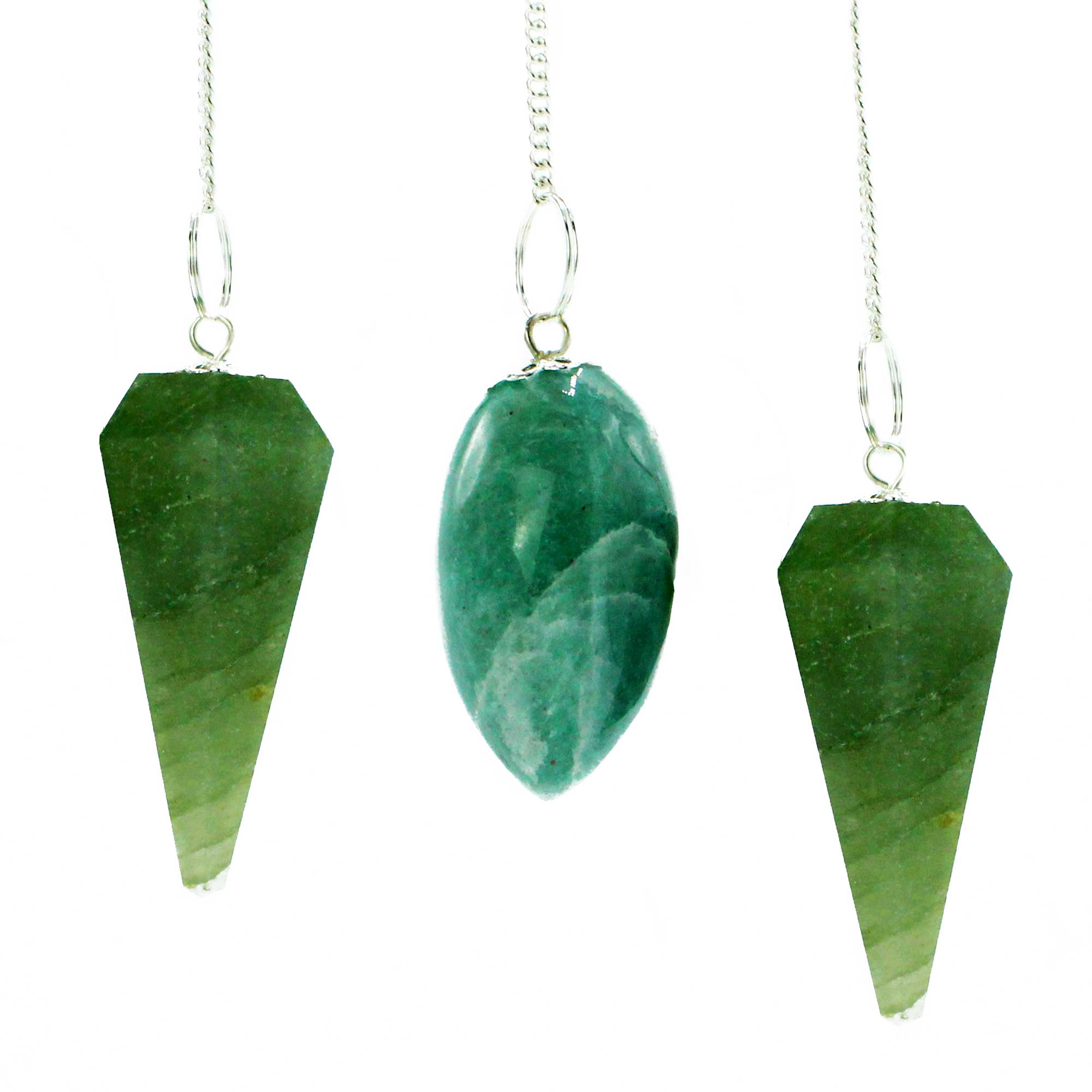 Magic Pendulum - Green Aventurine - 1 Piece (GemMP-06)