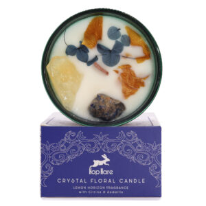 Hop Hare Crystal Magic Flower Candle - The Sun - 1 Piece (HHC-05)