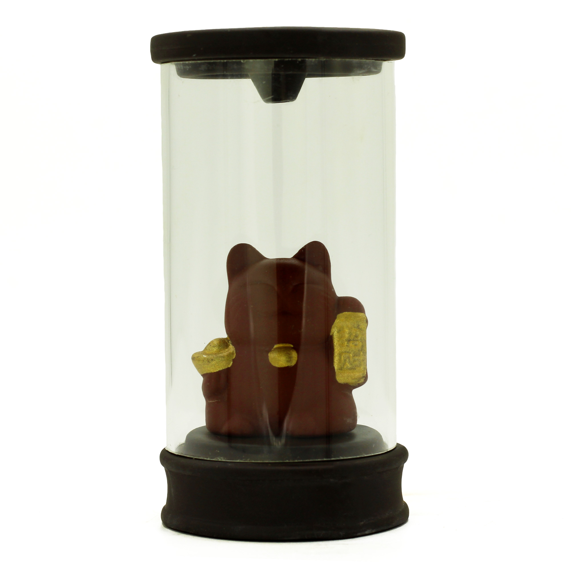 Backflow Incense Burner - Money Cat Tube - 1 Piece (BackF-71)