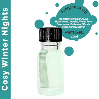 Cosy Winter Nights Fragrance Oil 10ml - White Label - 1 Piece (ULFO-107)