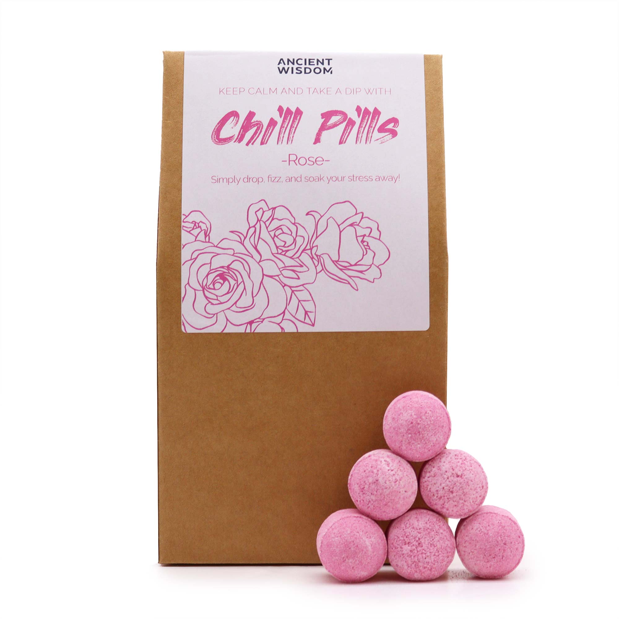 Chill Pills Gift Pack 350g - Rose - 1 Piece (ChillP-03)