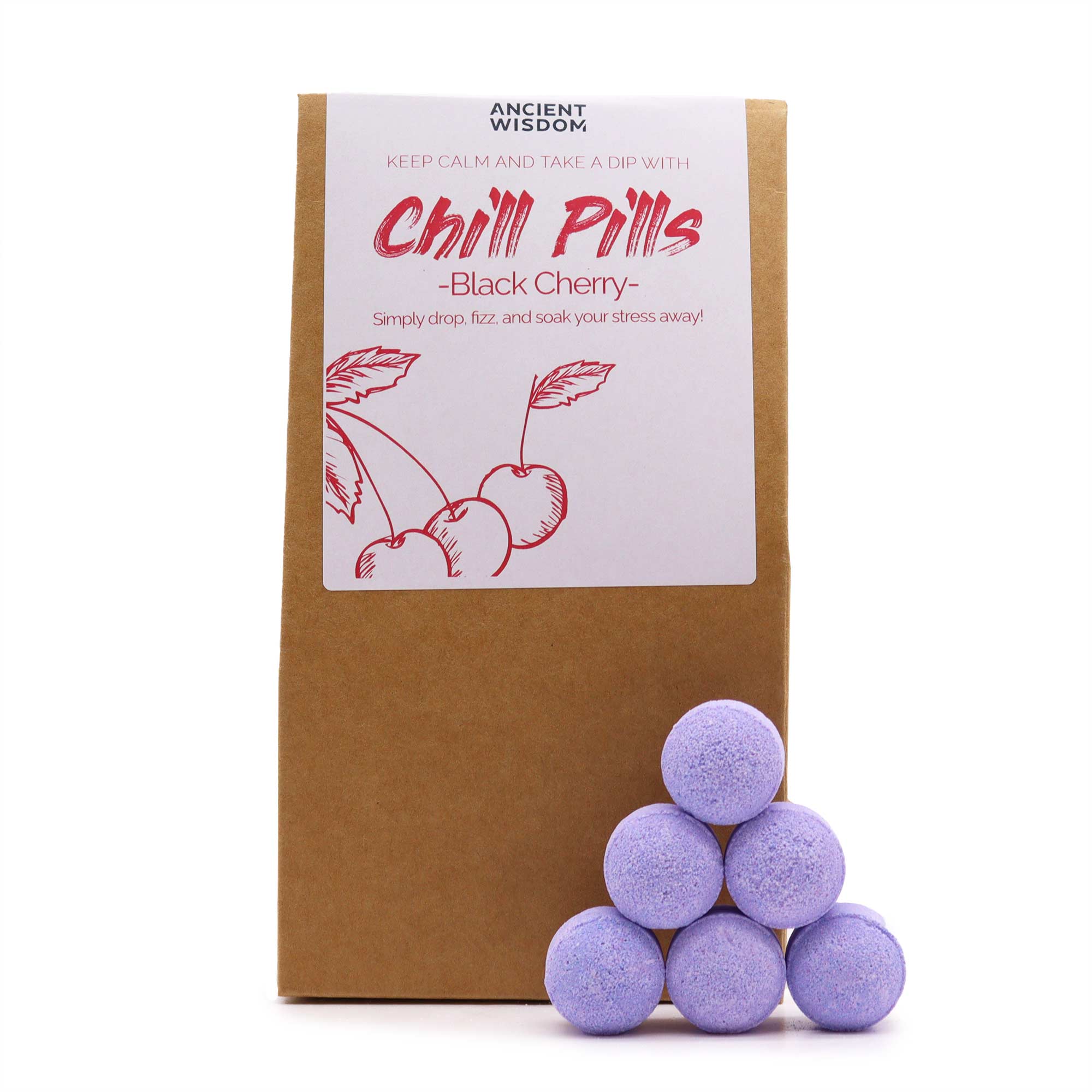 Chill Pills Gift Pack 350g - Black Cherry - 1 Piece (ChillP-05)
