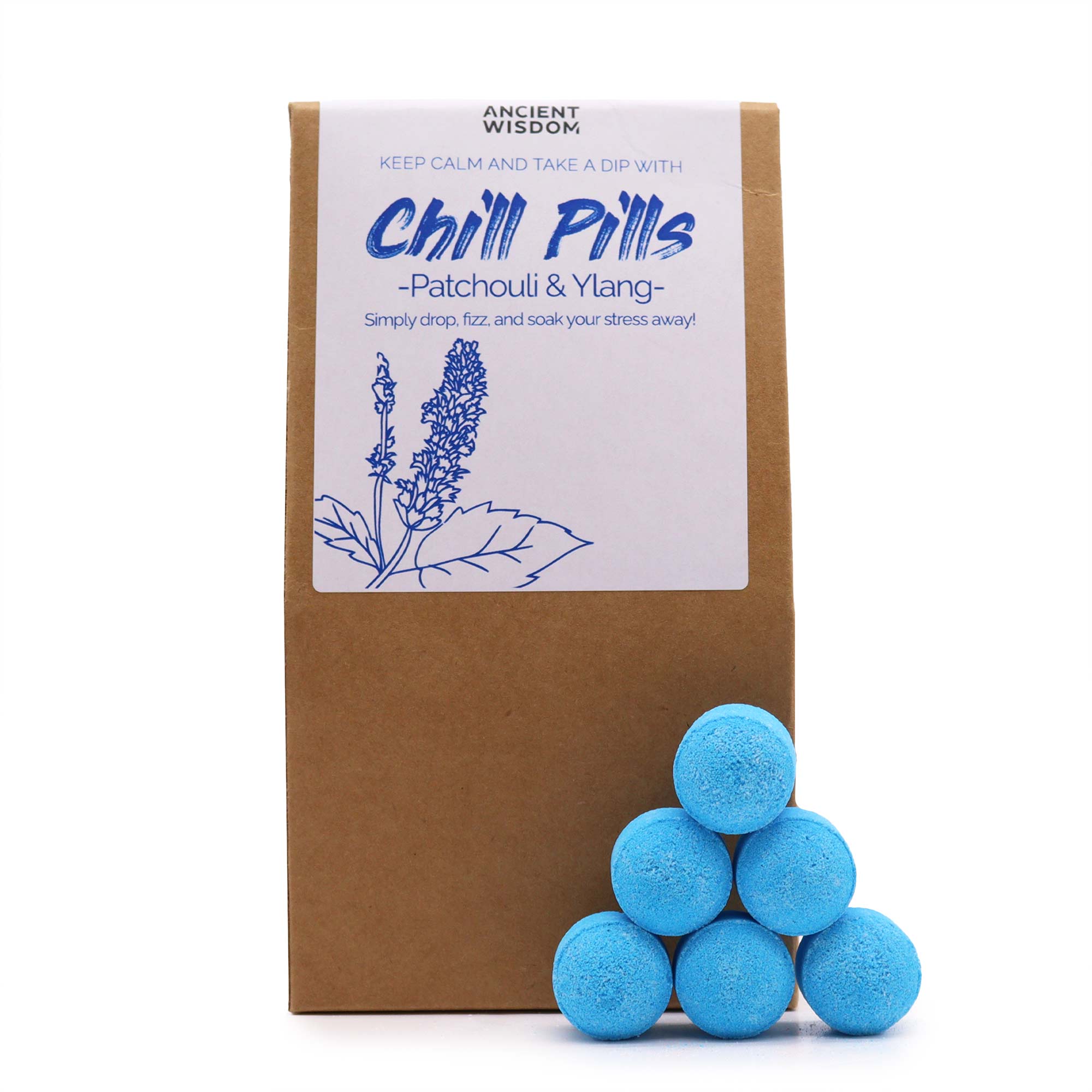 Chill Pills Gift Pack 350g - Ylang & Patchouli - 1 Piece (ChillP-09)
