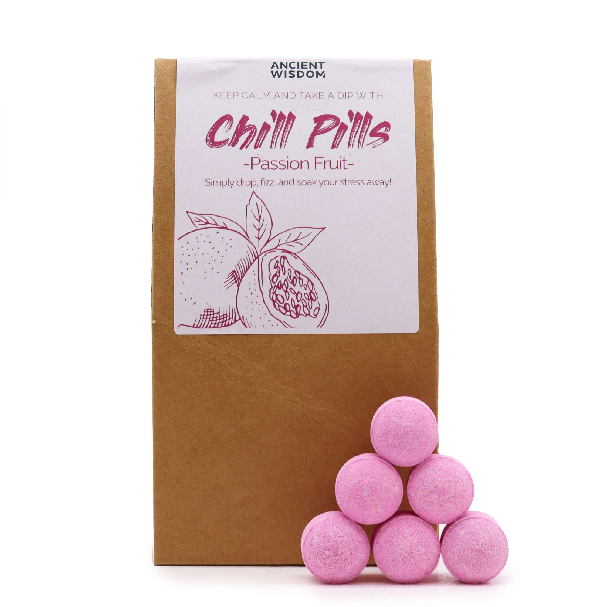 Chill Pills Gift Pack 350g - Passion Fruit - 1 Piece (ChillP-12)