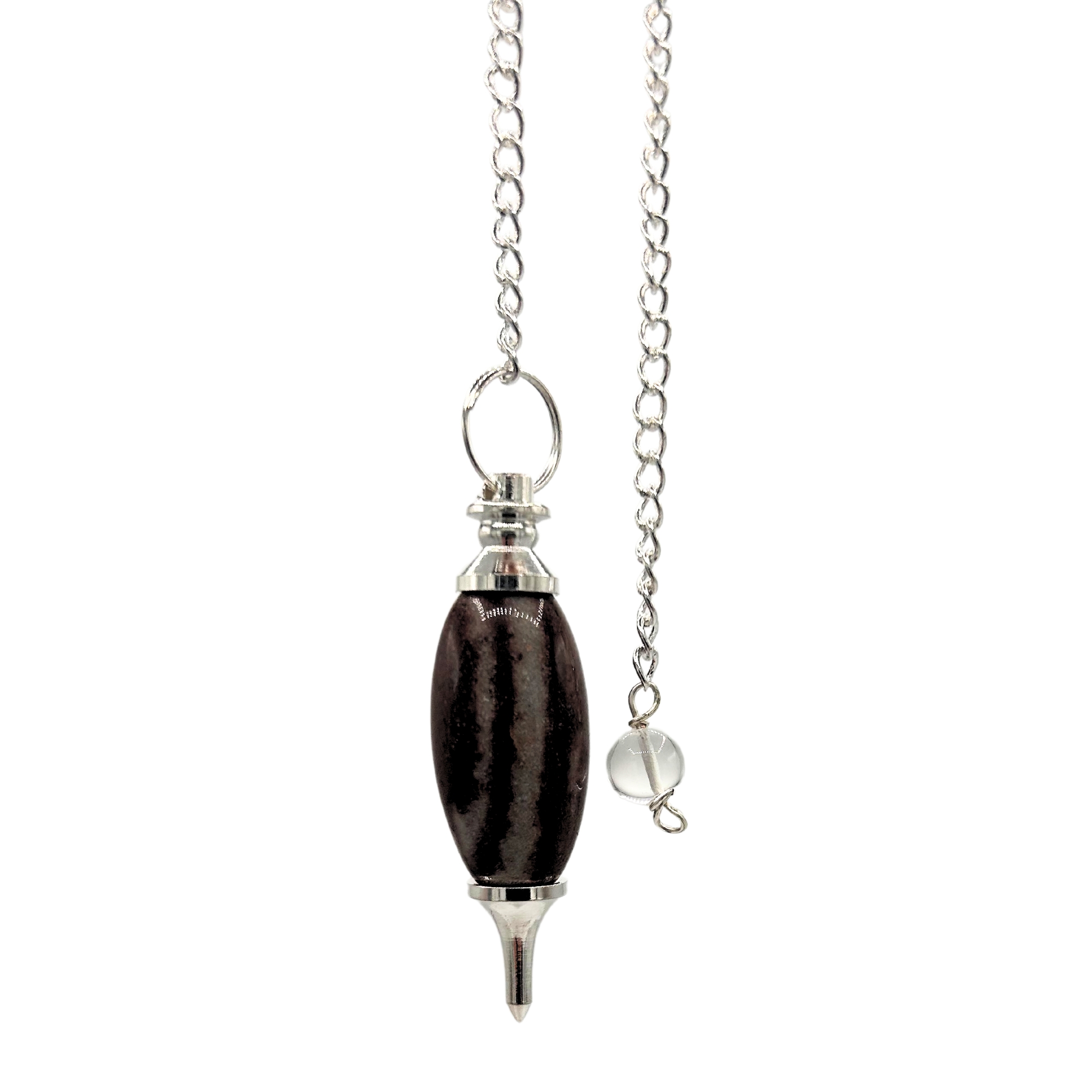 Shiva Lingam with Point Pendulum - 1 Piece (SpecMP-63)