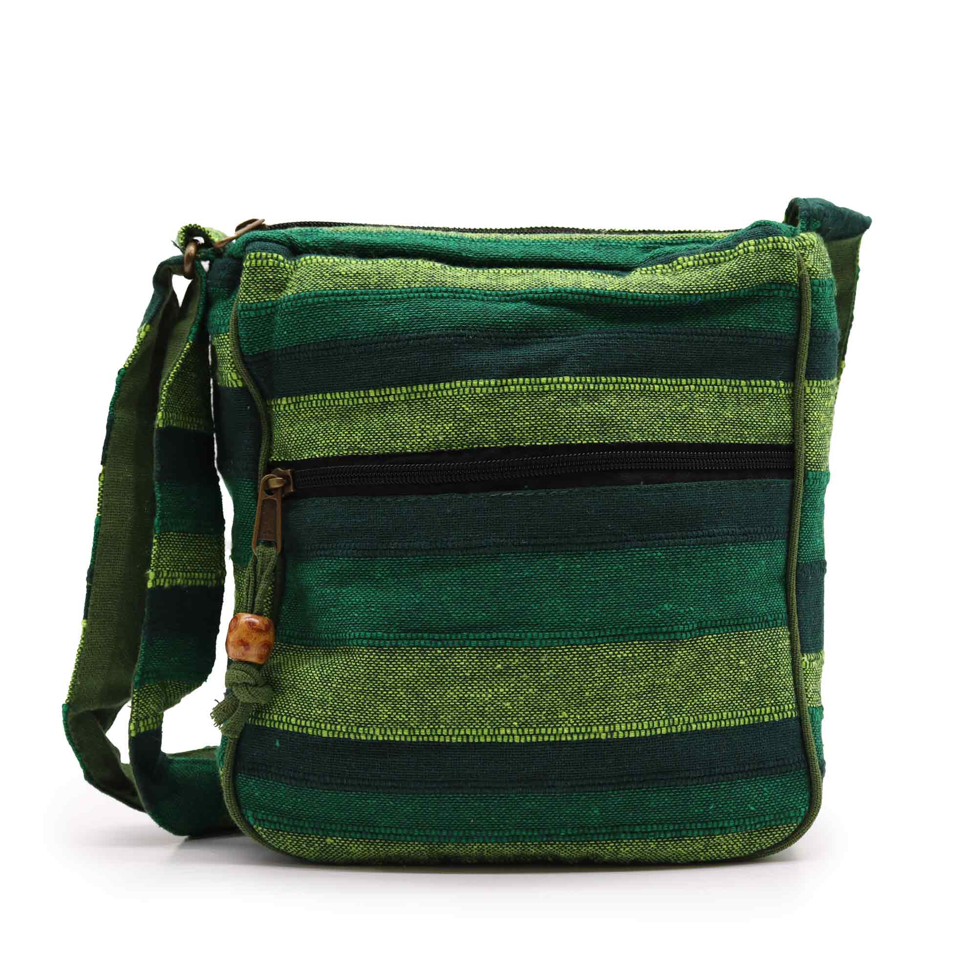 Lrg Nepal Sling Bag (Adjustable Strap) - Forest Green - 1 Piece (NSBag-11)