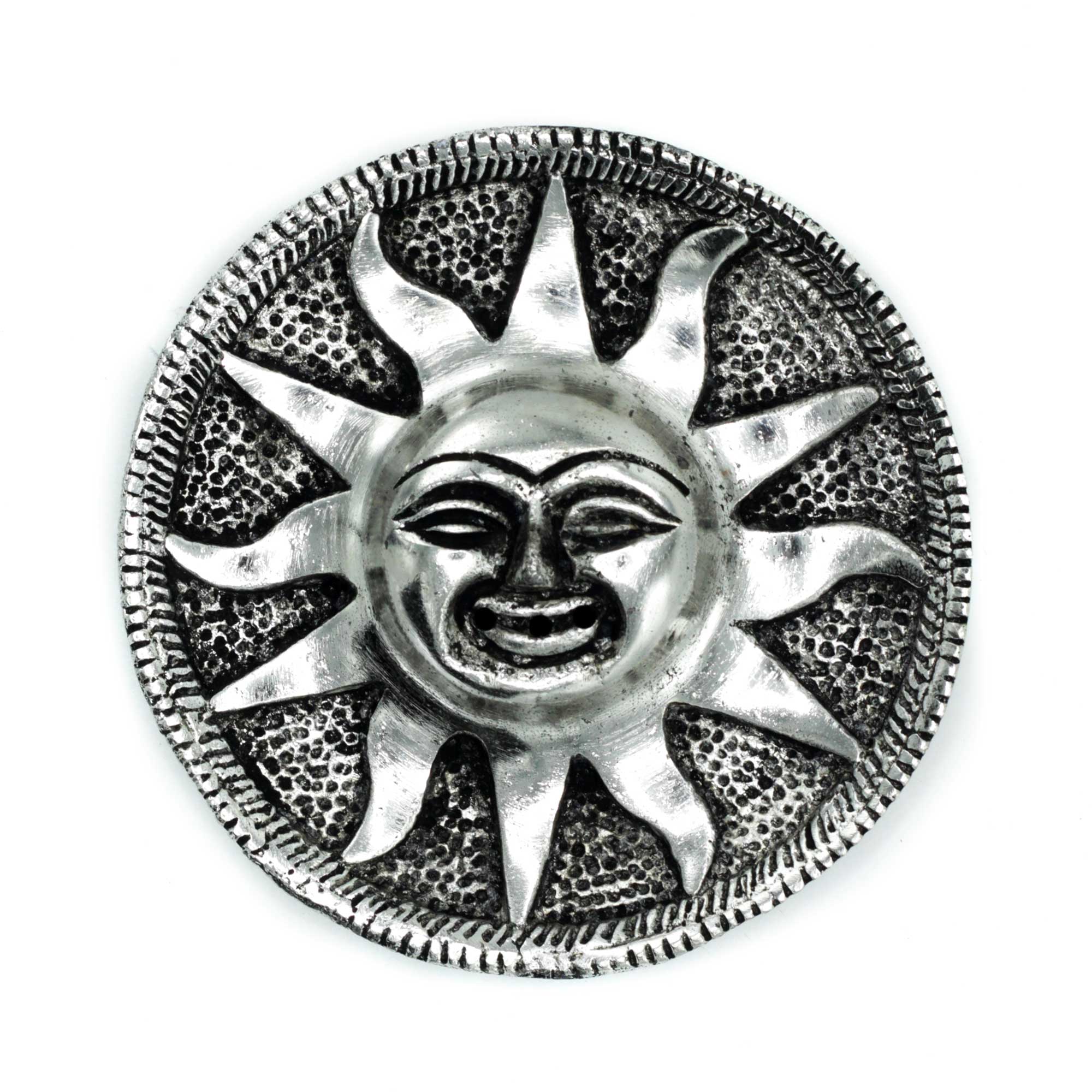 Polished Aluminium Sun Incense Holder 9m - 1 Piece (PAIH-03)