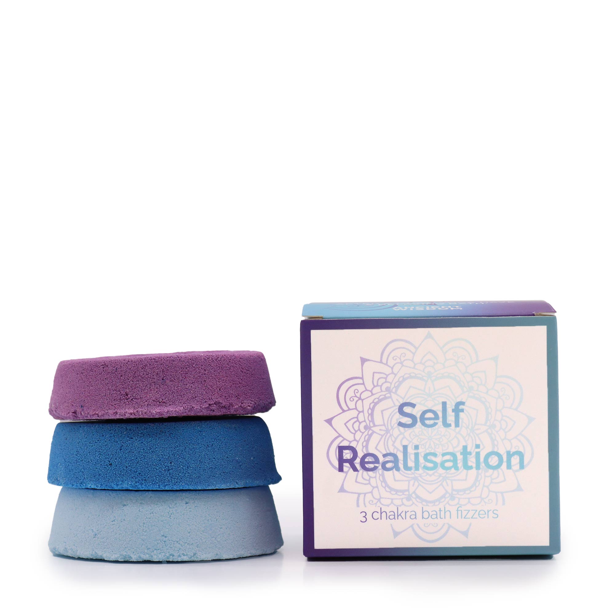 Chakra Bath Fizz - Small box - Self Realisation - 1 Piece (CBF-02)