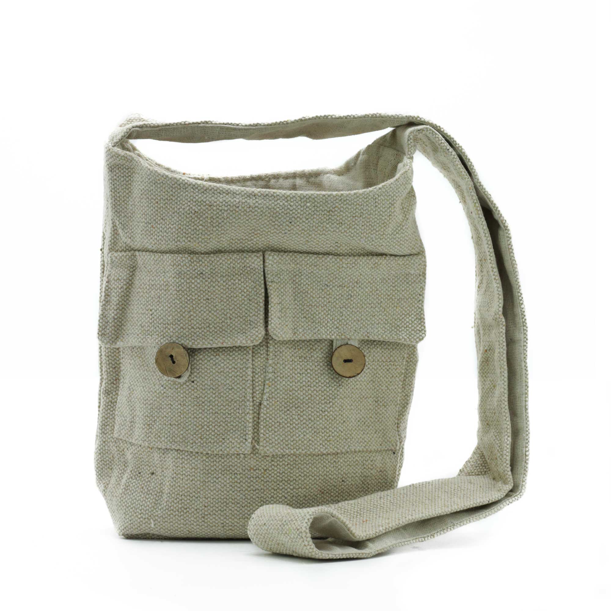 Natural Tones Two Pocket Bags - Natural - Medium - 1 Piece (NTTP-01)