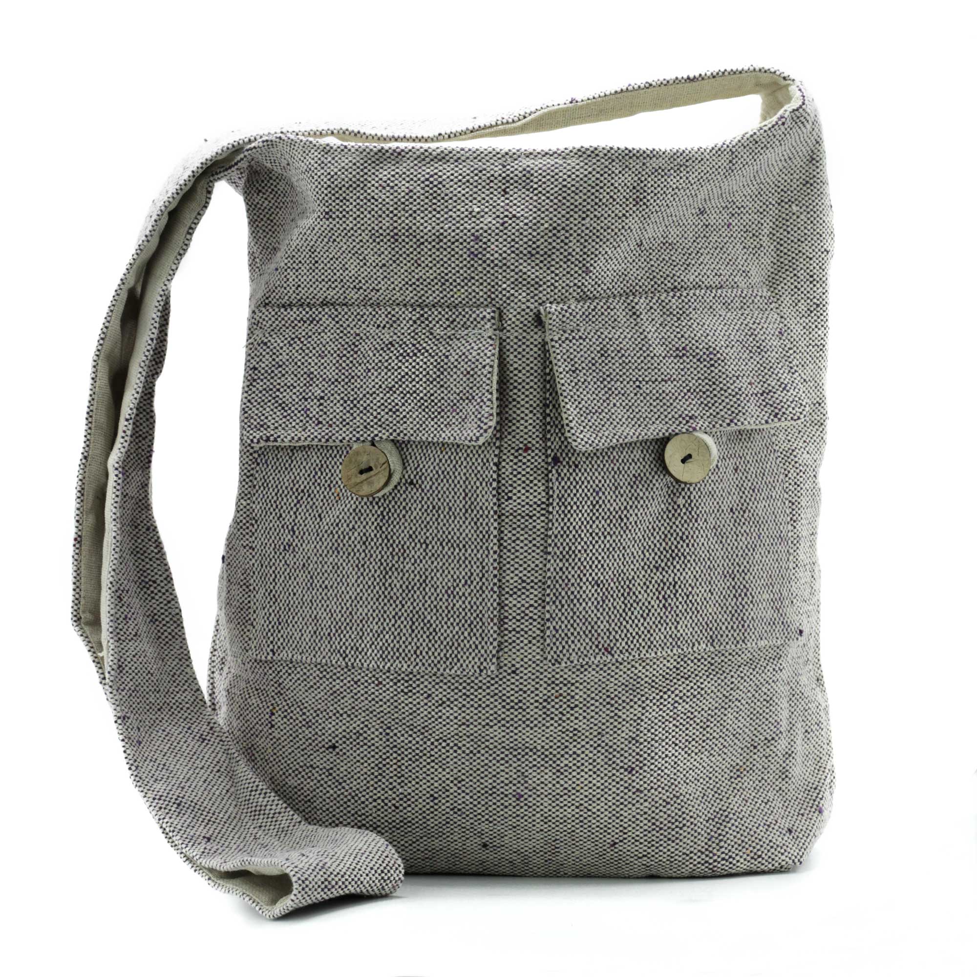 Natural Tones Two Pocket Bags - Soft Lavender - Large - 1 Piece (NTTP-07)