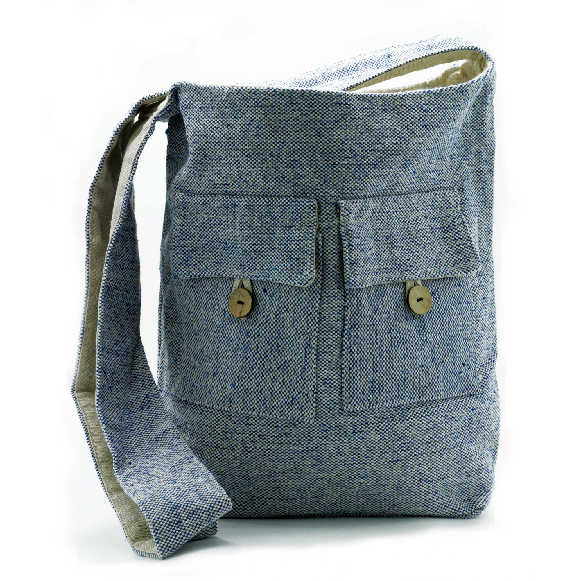 Natural Tones Two Pocket Bags - Comp Denim - Large - 1 Piece (NTTP-08)