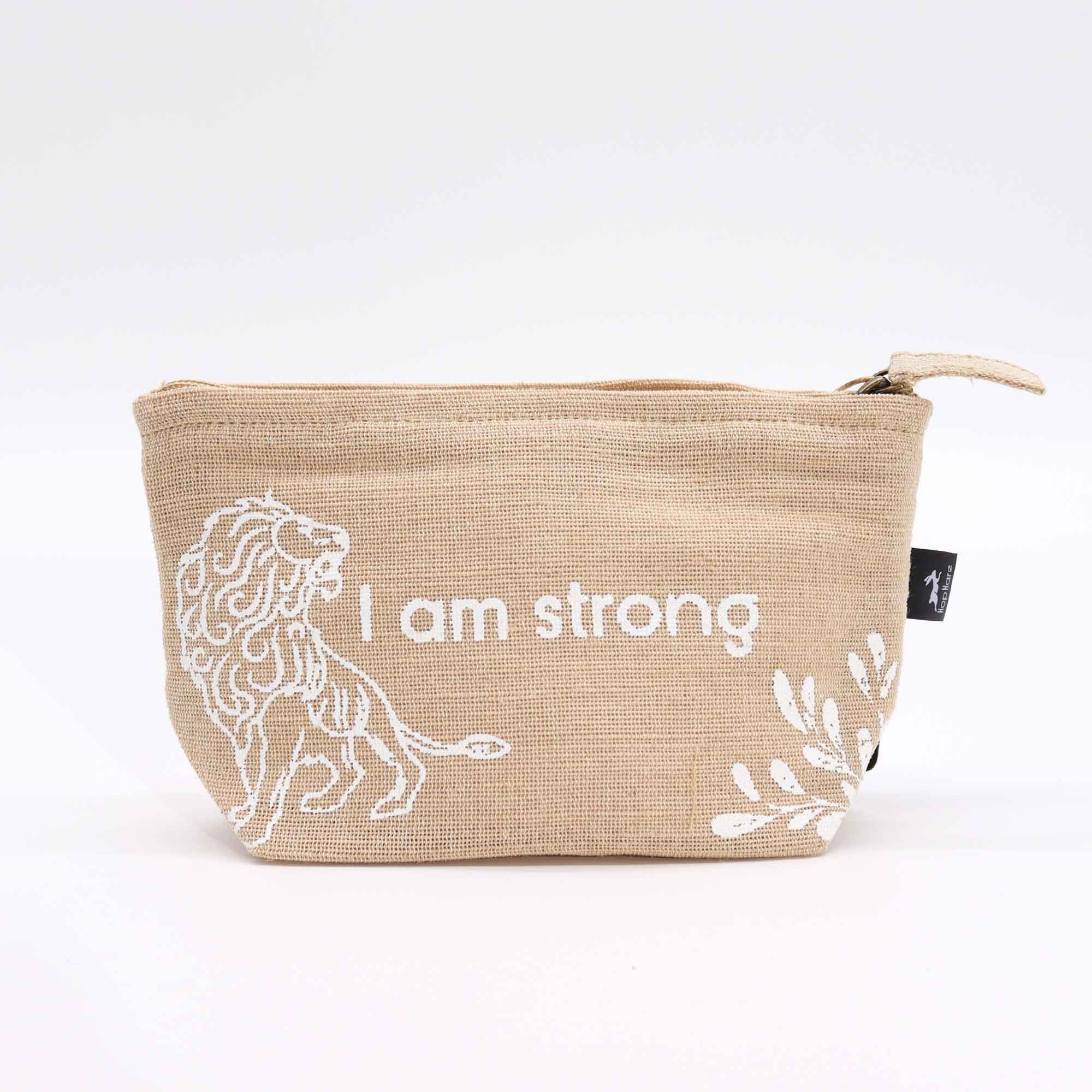 Hop Hare Pouch - I am Strong - 1 Piece (HHP-01)