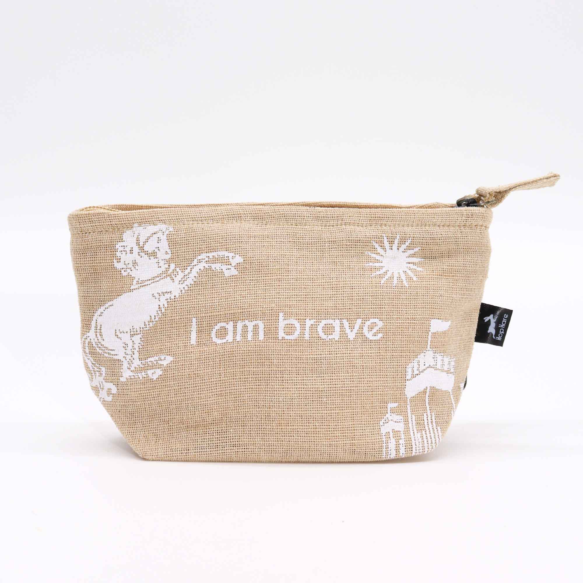 Hop Hare Pouch - I am Brave - 1 Piece (HHP-02)