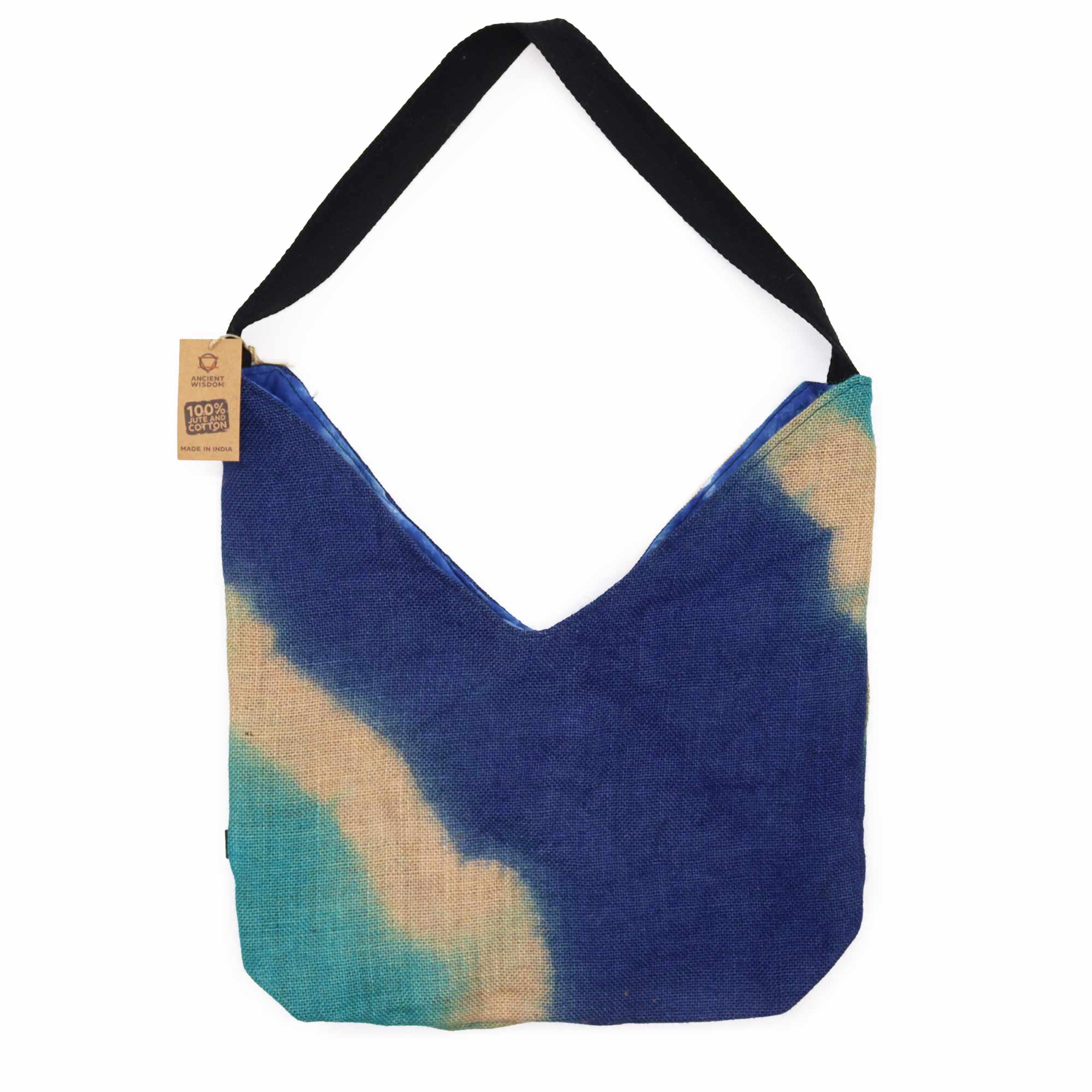 Soft Blend Shoulder Tote - Denim Blue - 1 Piece (SBST-02)