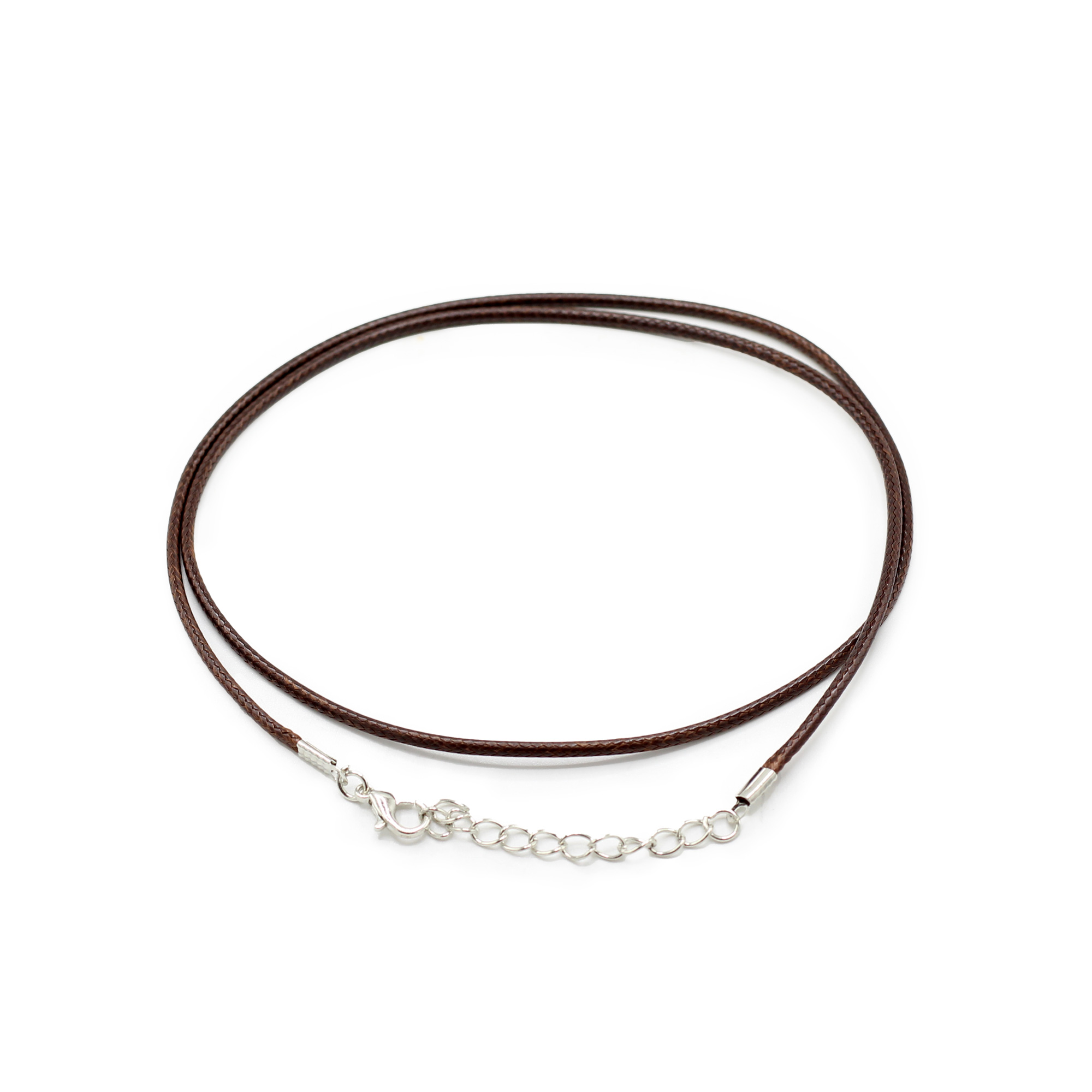 Packs Waxed Pendant Cords -  2mm x 55cm - Assorted - Dark Brown 112 - 1 Piece (PCord-32)