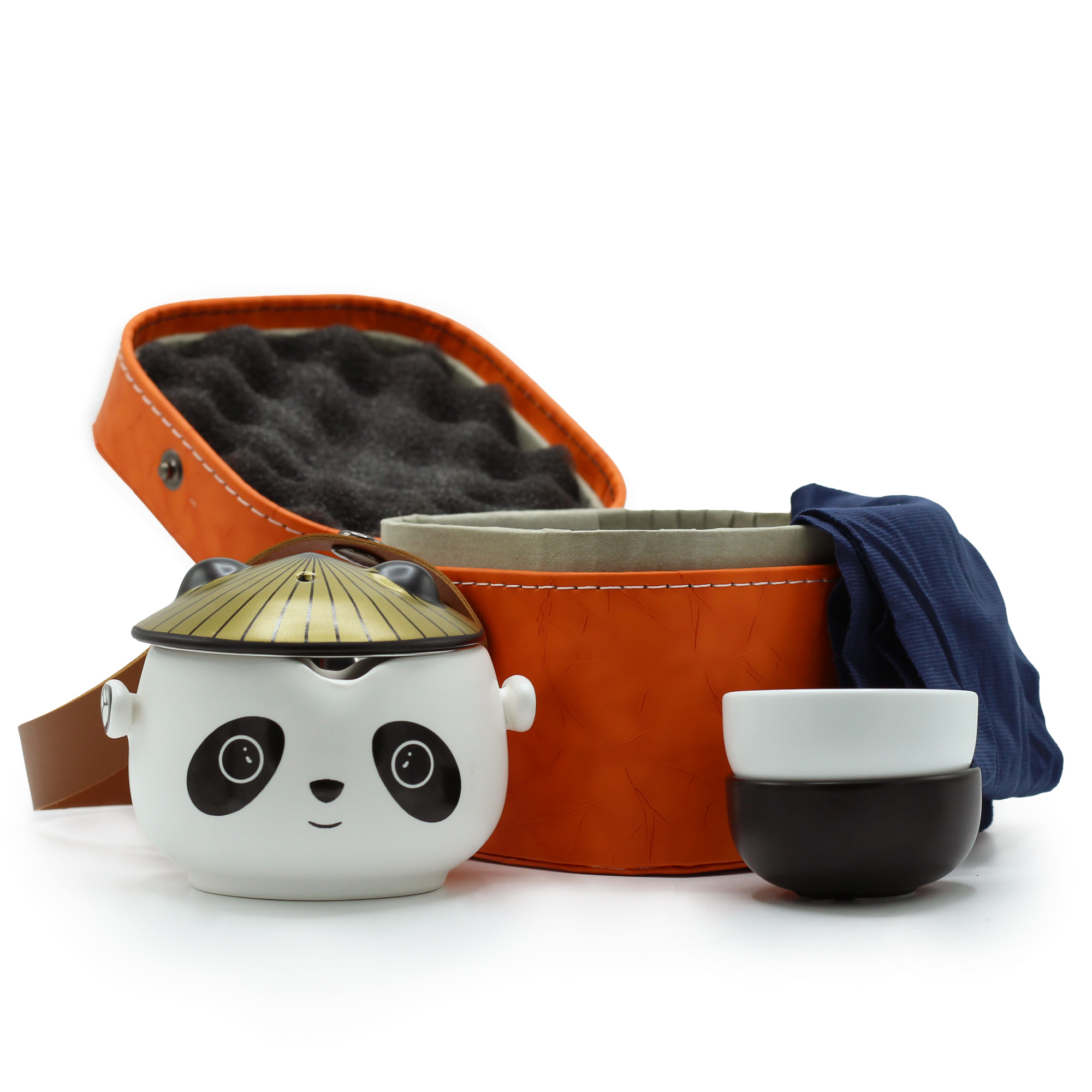 Kung Fu Panda Teapot Set - Two Cups - Travel Pack - 1 Piece (TeaP-31)