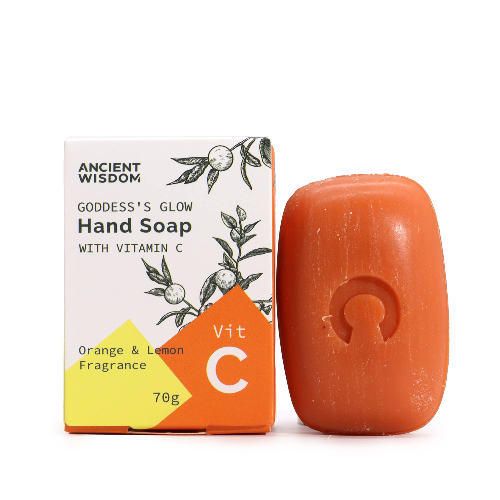 Brightening Vitamin C Hand Soap with Essential Oils - 1 Piece (Vitc-05)