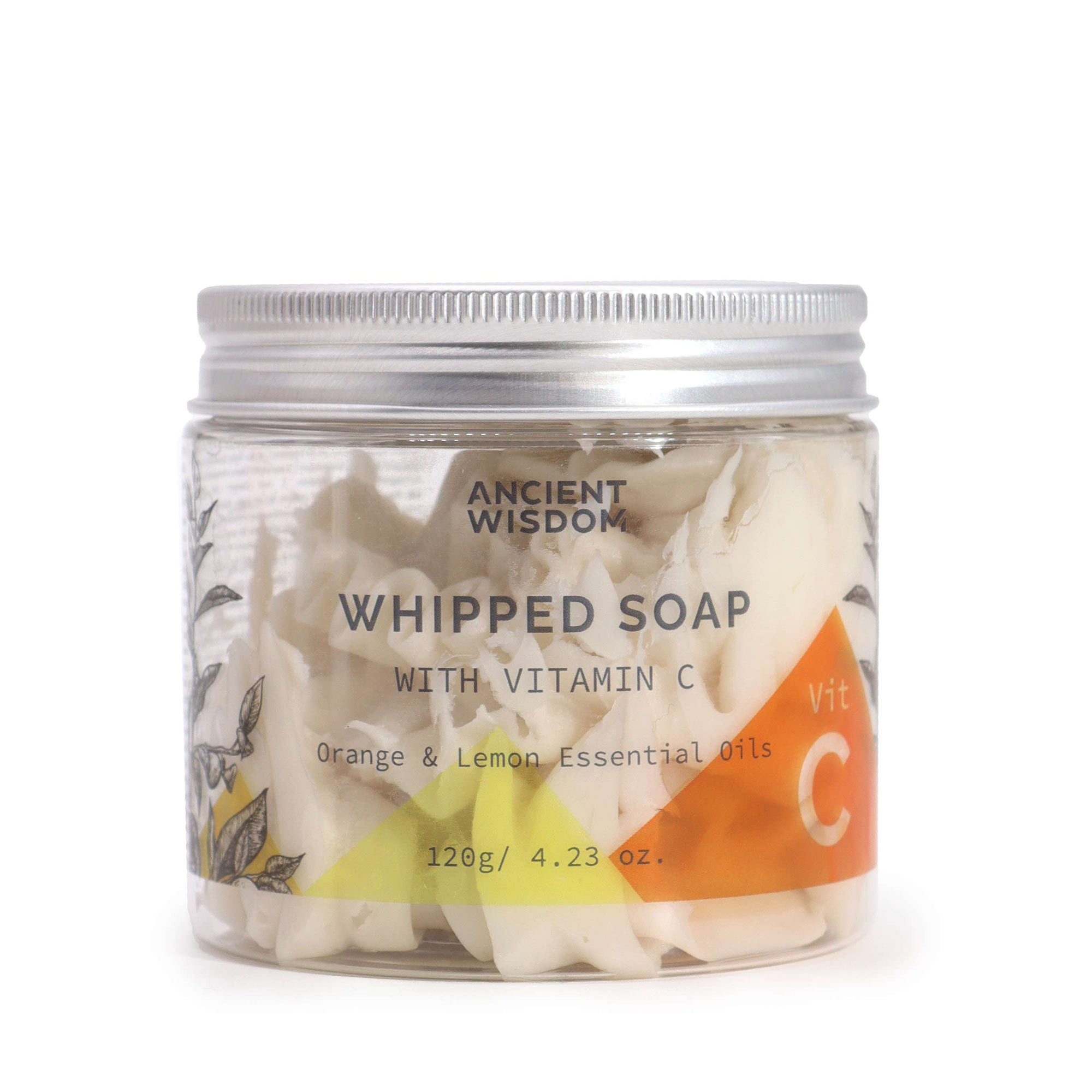Aromatherapy Whipped Soap with Vitamin C - 1 Piece (Vitc-07)