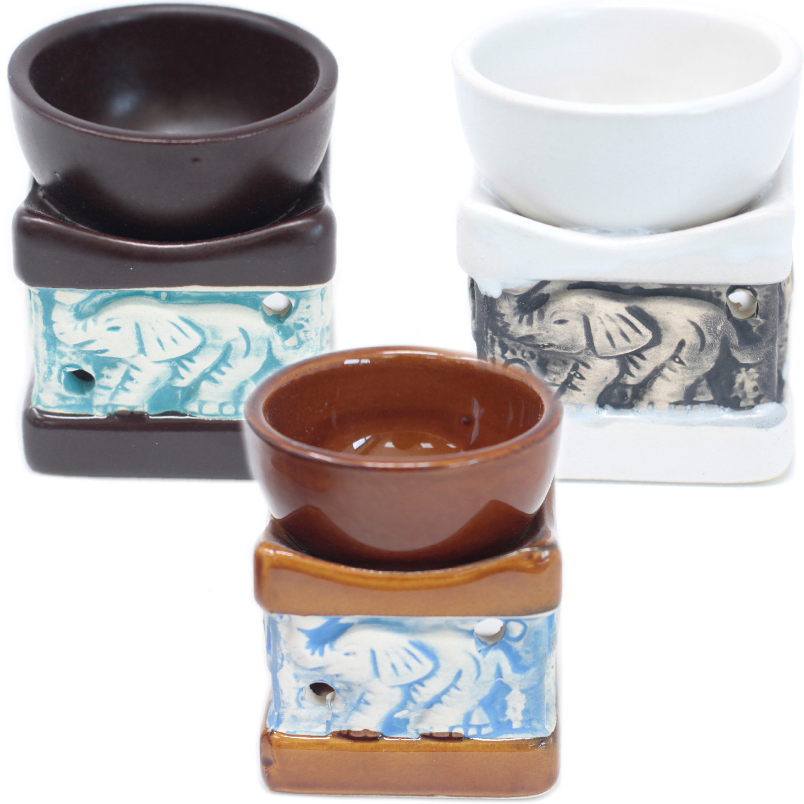 Classic Elephant Oil Burners (aast) - 1 Piece (OBCS-08DS)