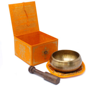 Five Buddha Singing Bowl Set 10cm (min 400gm) - 1 Piece (TIBS-11)