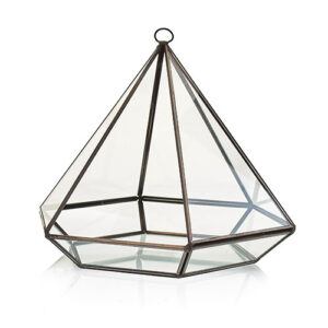 Glass Terrarium - Large Diamond - 1 Piece (GTer-04)