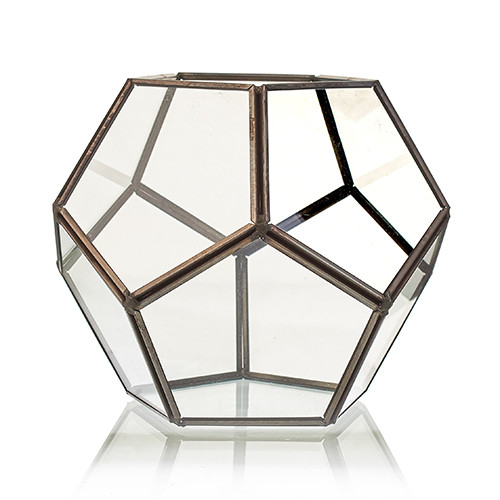 Glass Terrarium - Large Octagon - 1 Piece (GTer-05)