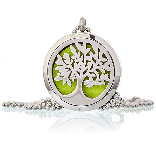 Aromatherapy Jewellery Necklace - Tree of Life 30mm - 1 Piece (AromaJ-08)