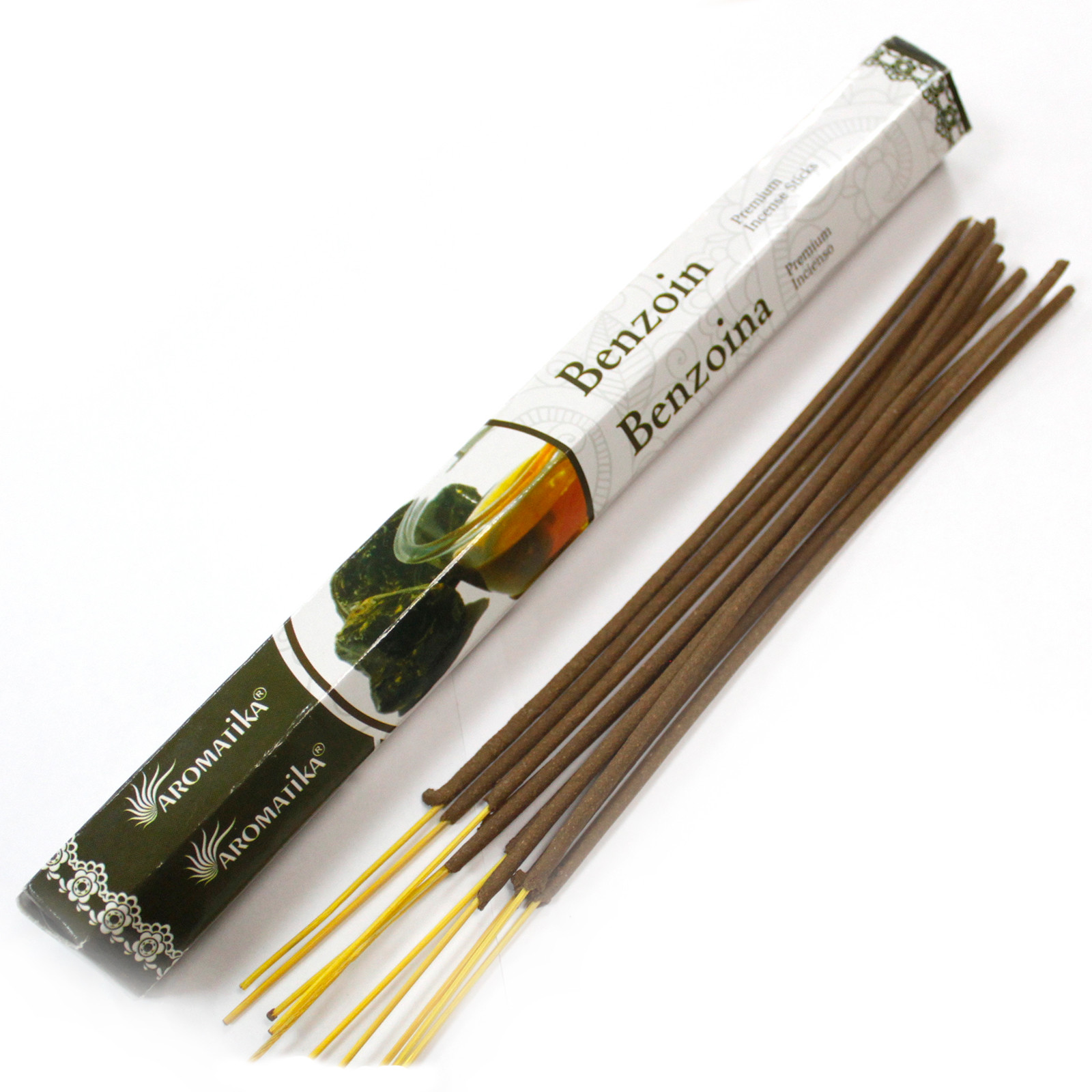 Aromatica Premium Incense - Benzoin - 1 Piece (ARomI-06)