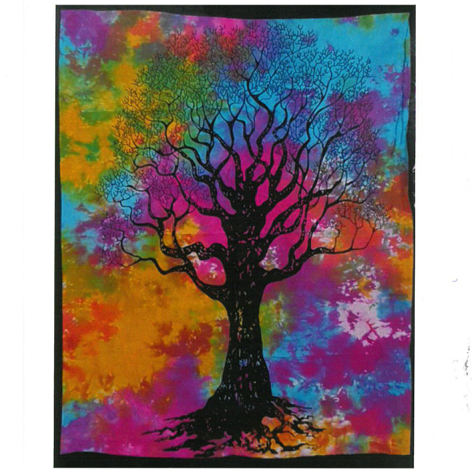 Cotton Wall Art - Tree of Strength - 1 Piece (CWA-05)