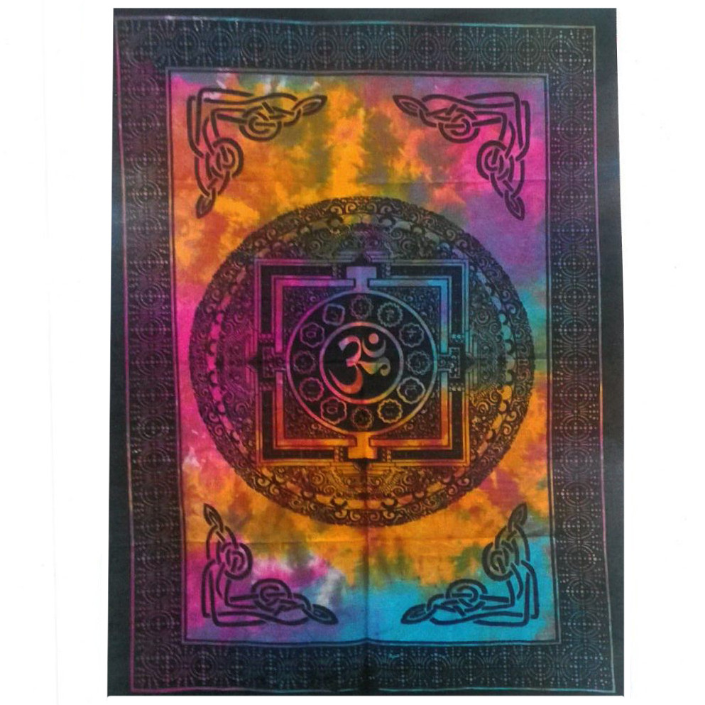 Cotton Wall Art - Sacred OM - 1 Piece (CWA-07)