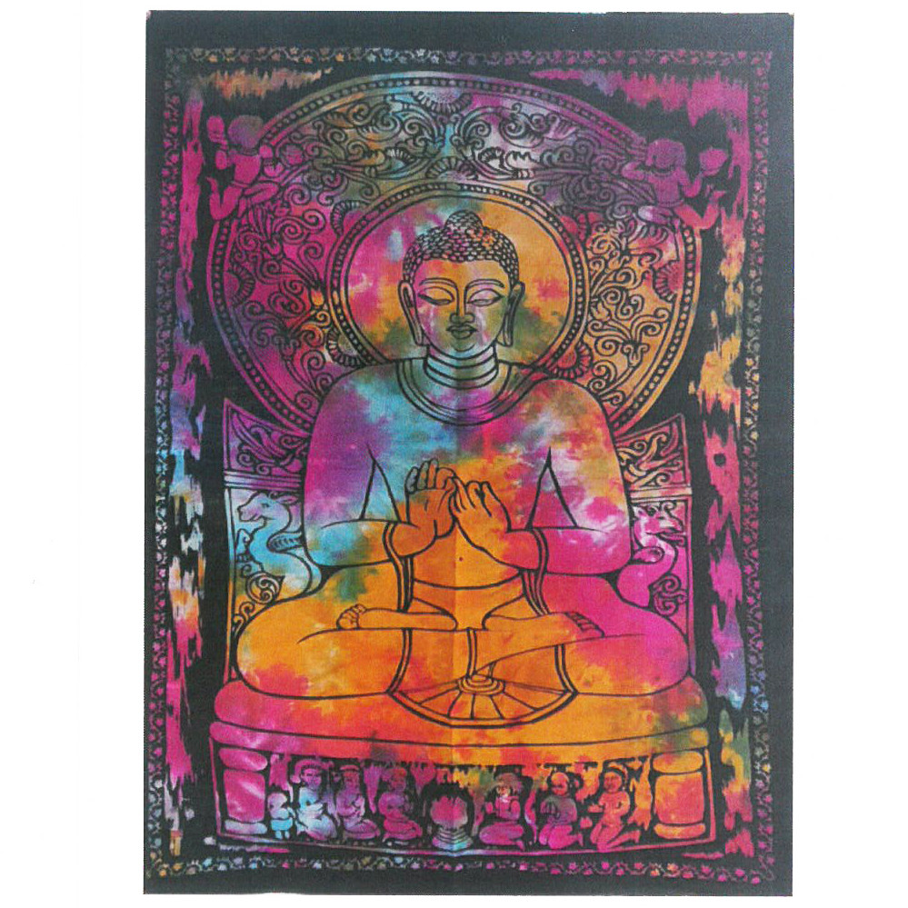 Cotton Wall Art - Peaceful Buddha - 1 Piece (CWA-12)
