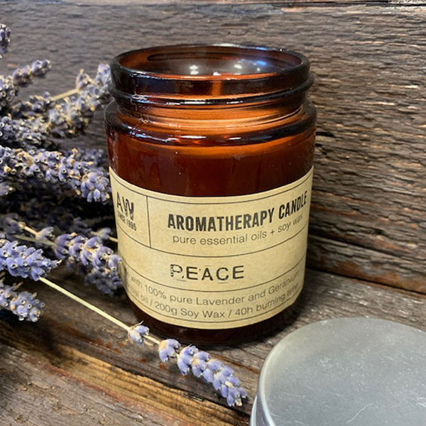 Aromatherapy Soy Candle 200g - Peace - 1 Piece (ASC-04)