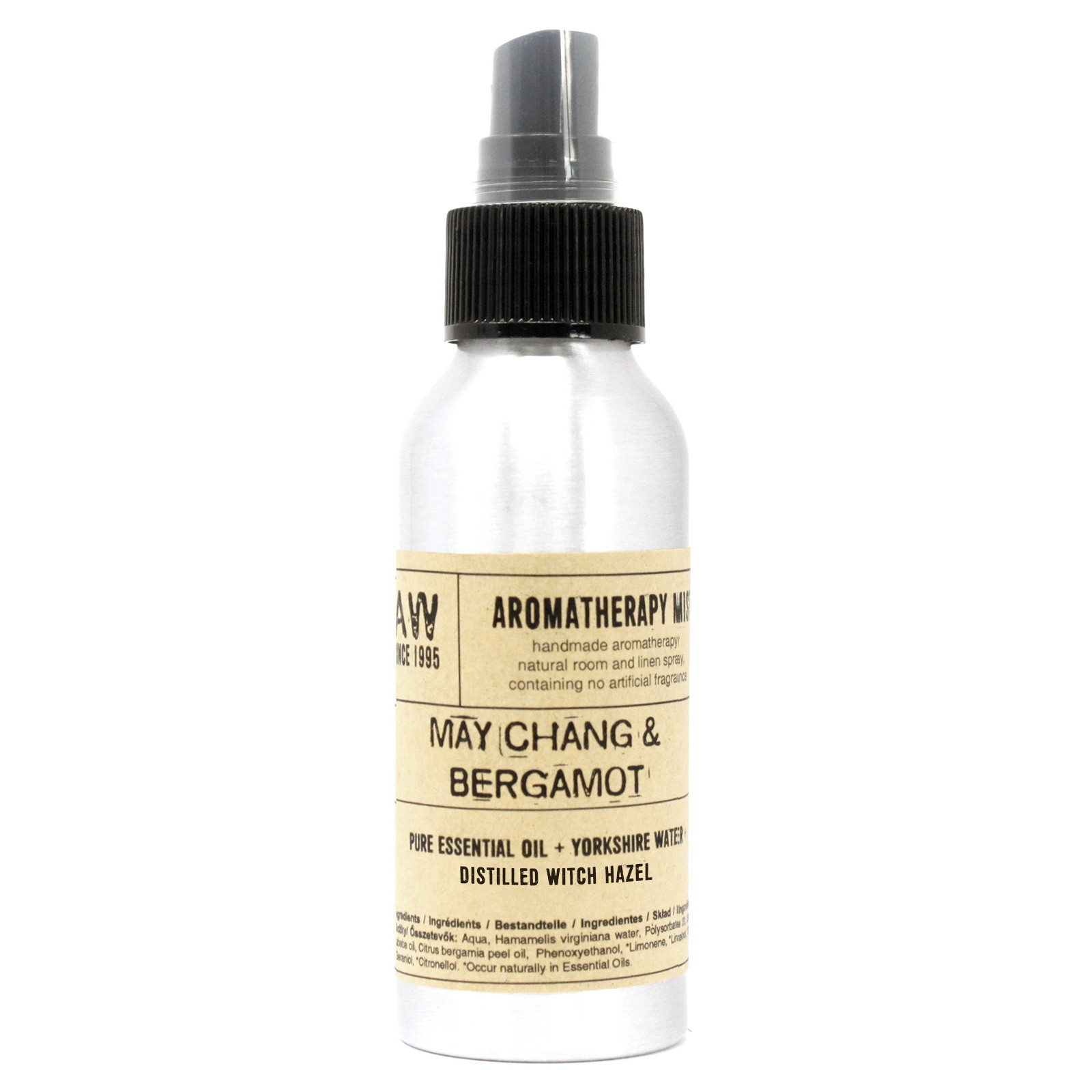 100ml Essential Oil Mist - May Chang & Bergamot - 1 Piece (EOM-03)