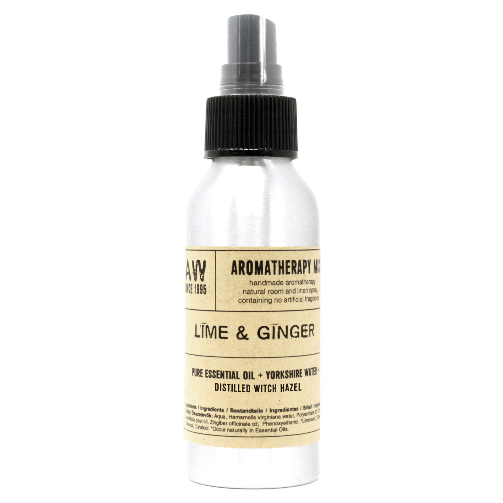 100ml Essential Oil Mist - Lime & Ginger - 1 Piece (EOM-06)