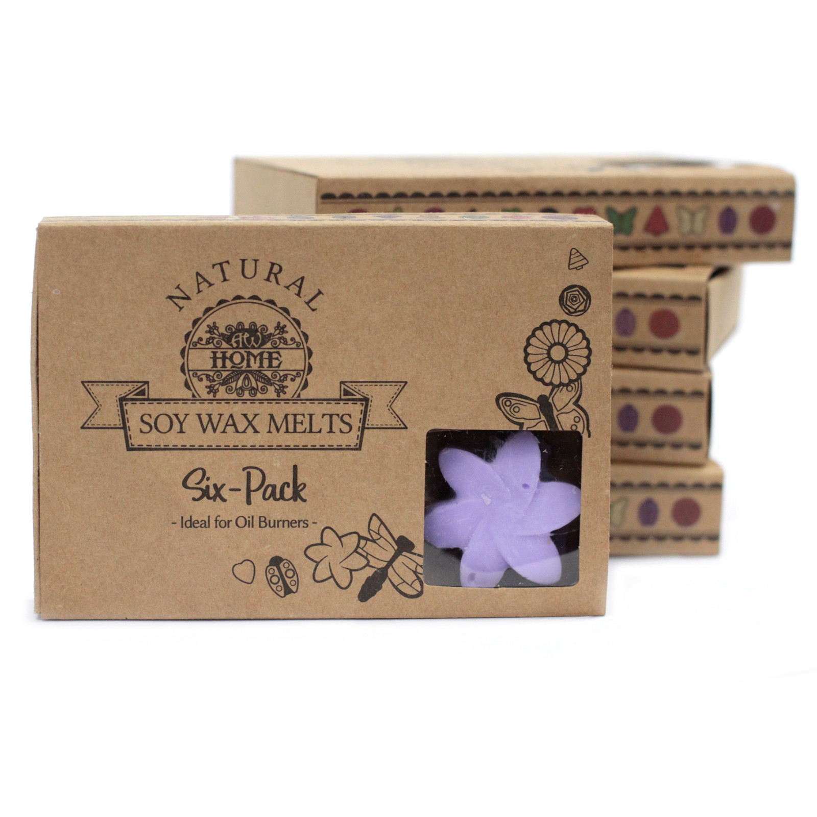 Gift Set of 6 Wax Melts - Lavender Fields - 1 Piece (LWMelt-01)