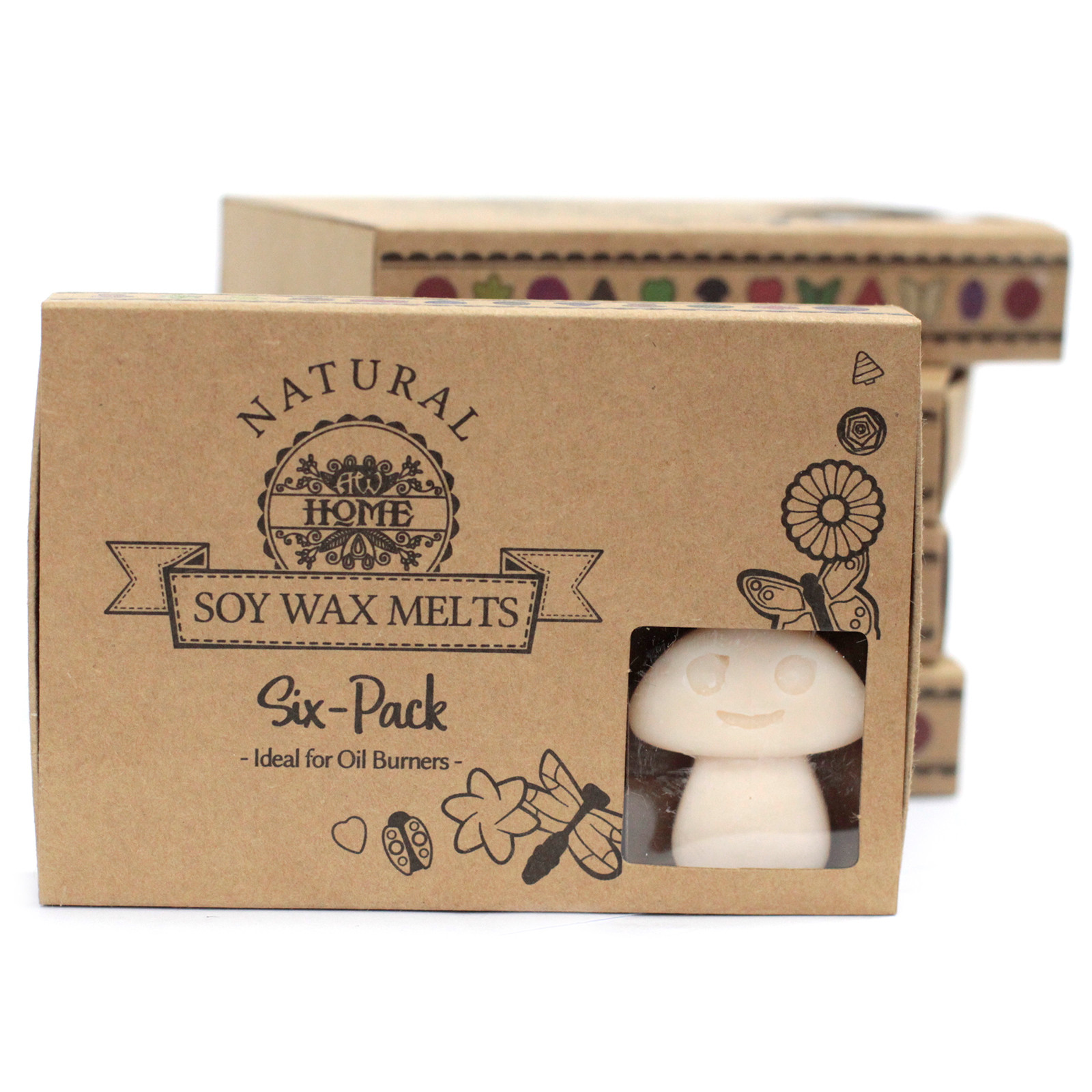 Gift Set of 6 Wax Melts  - Vanilla Nutmeg - 1 Piece (LWMelt-10)