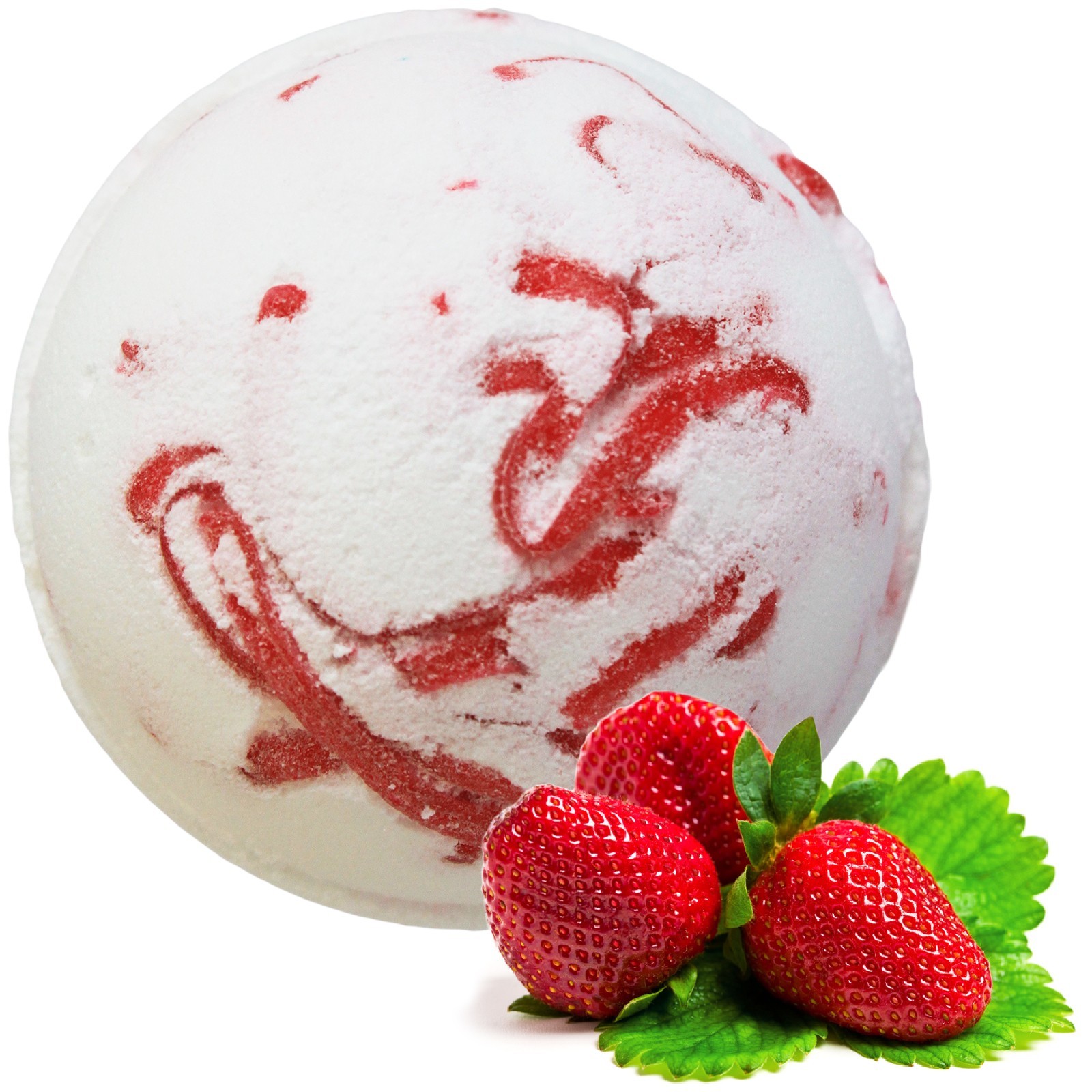 Tropical Paradise Coco Bath Bombs - Strawberry - 1 Piece (TPCB-07DS)