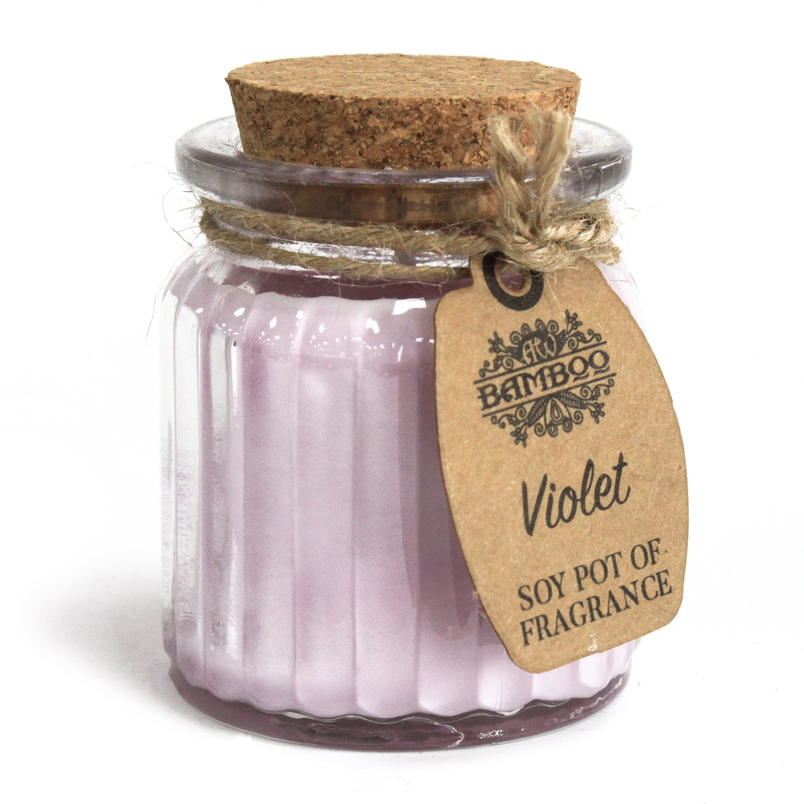 Violet Soy Pot of Fragrance Candles - 1 Piece (SoyP-04)