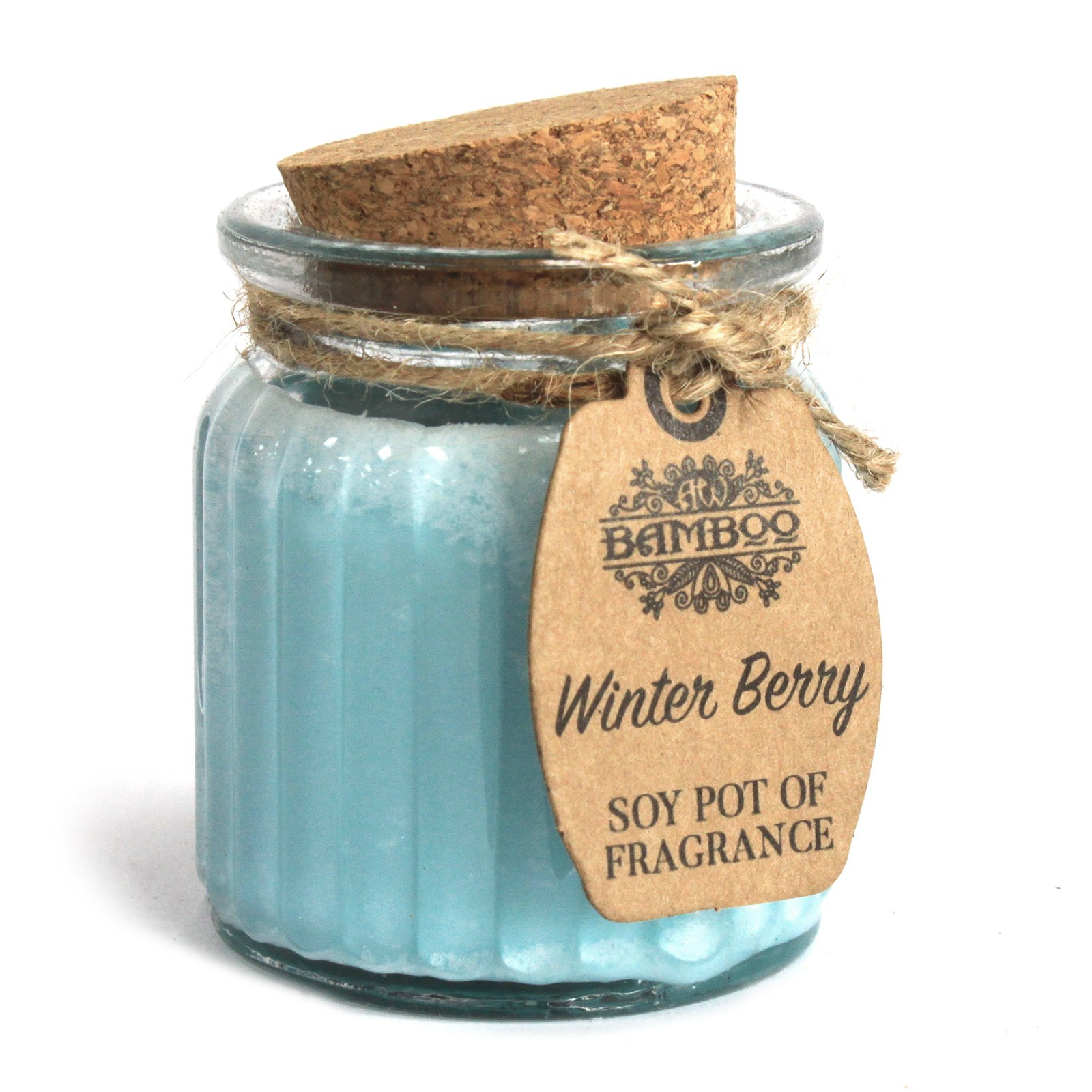 Winter Berry Soy Pot of Fragrance Candles - 1 Piece (SoyP-05)
