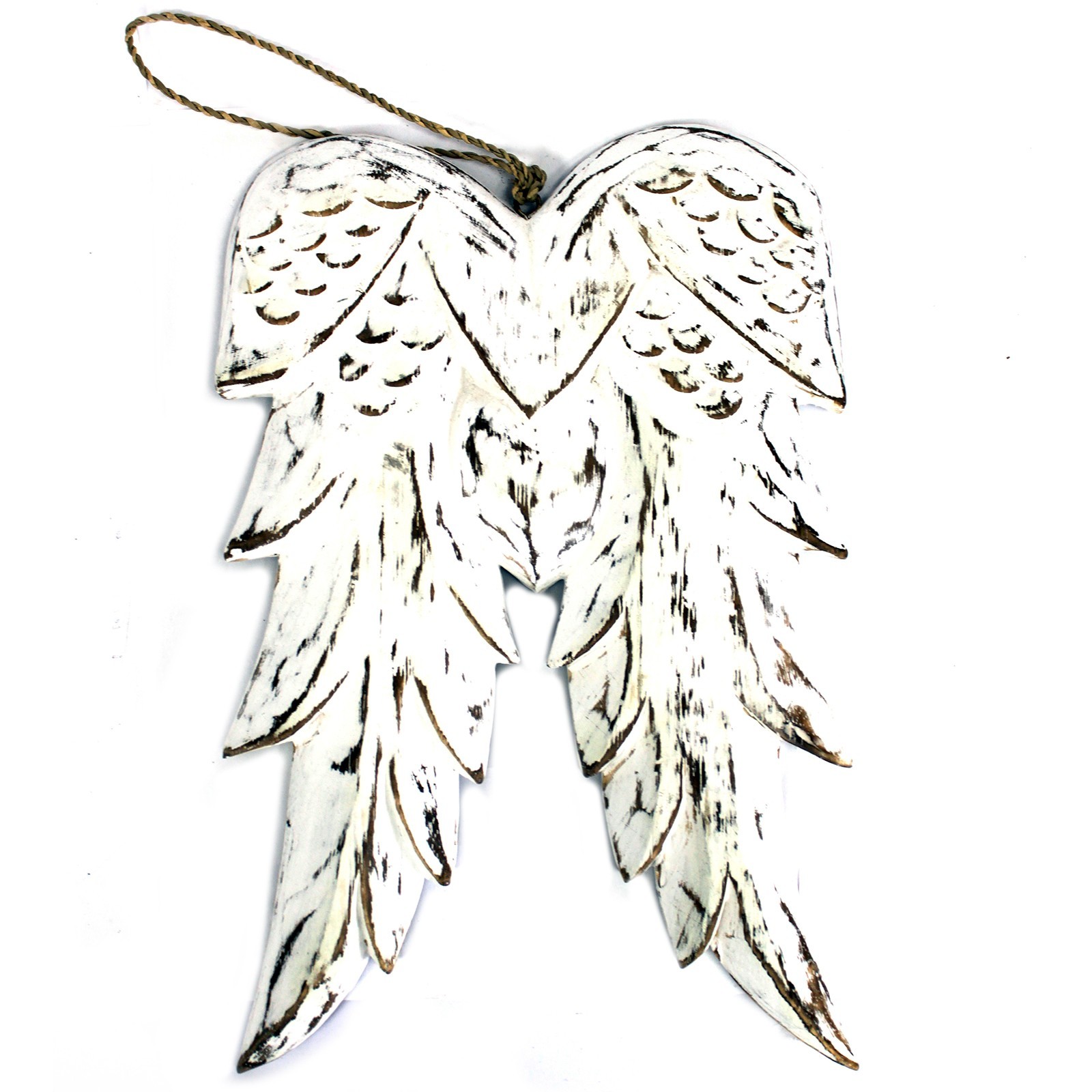 Hand Crafted Double Angel Wing - 31cm - 1 Piece (AWL-03)
