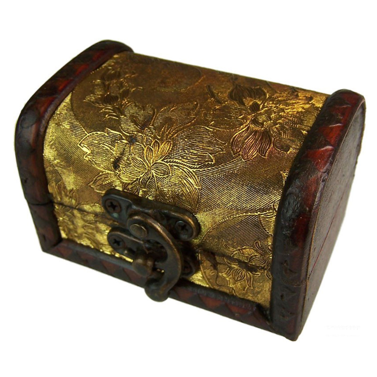 Med Colonial Boxes - Gold Panel - 1 Piece (ColB-03)